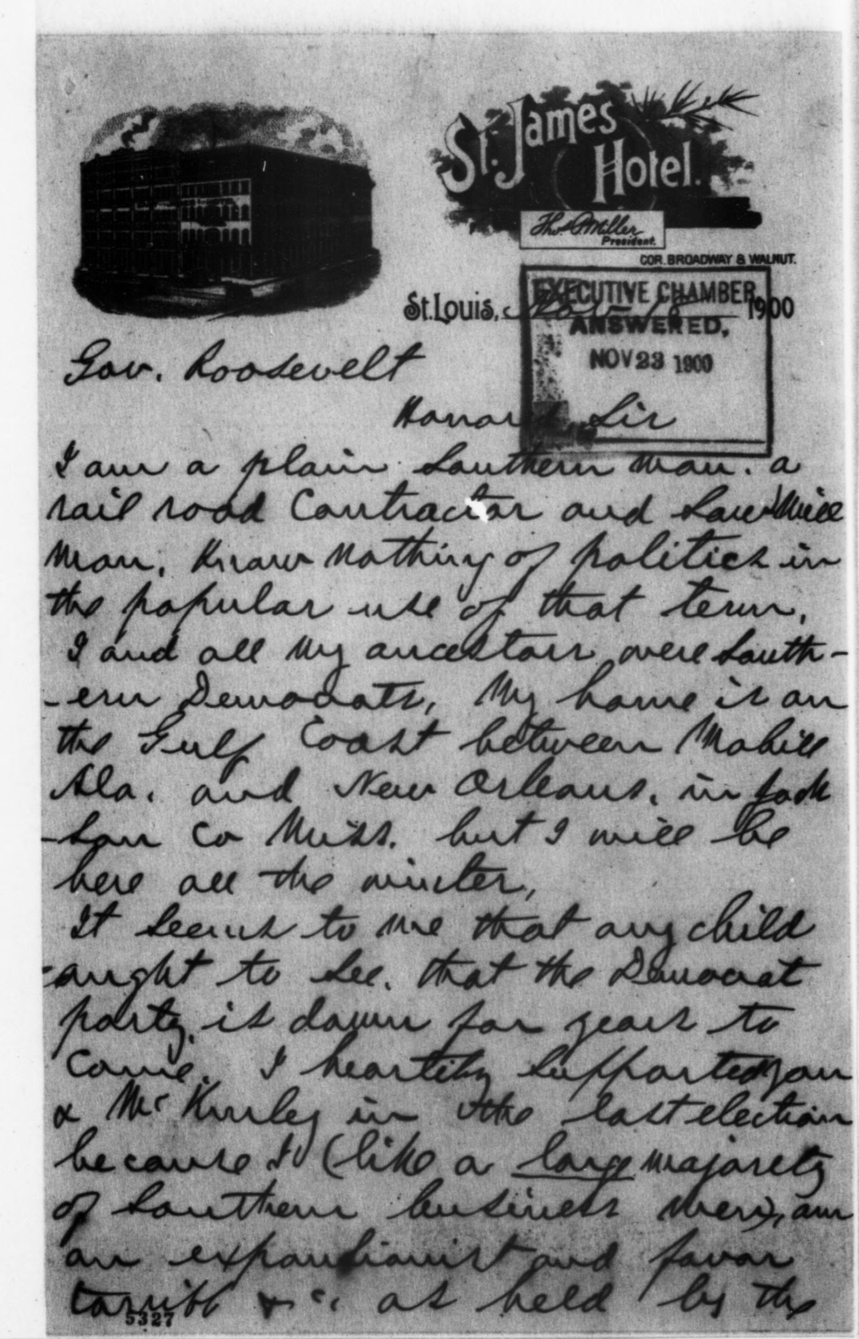 Scanned image of the current content page