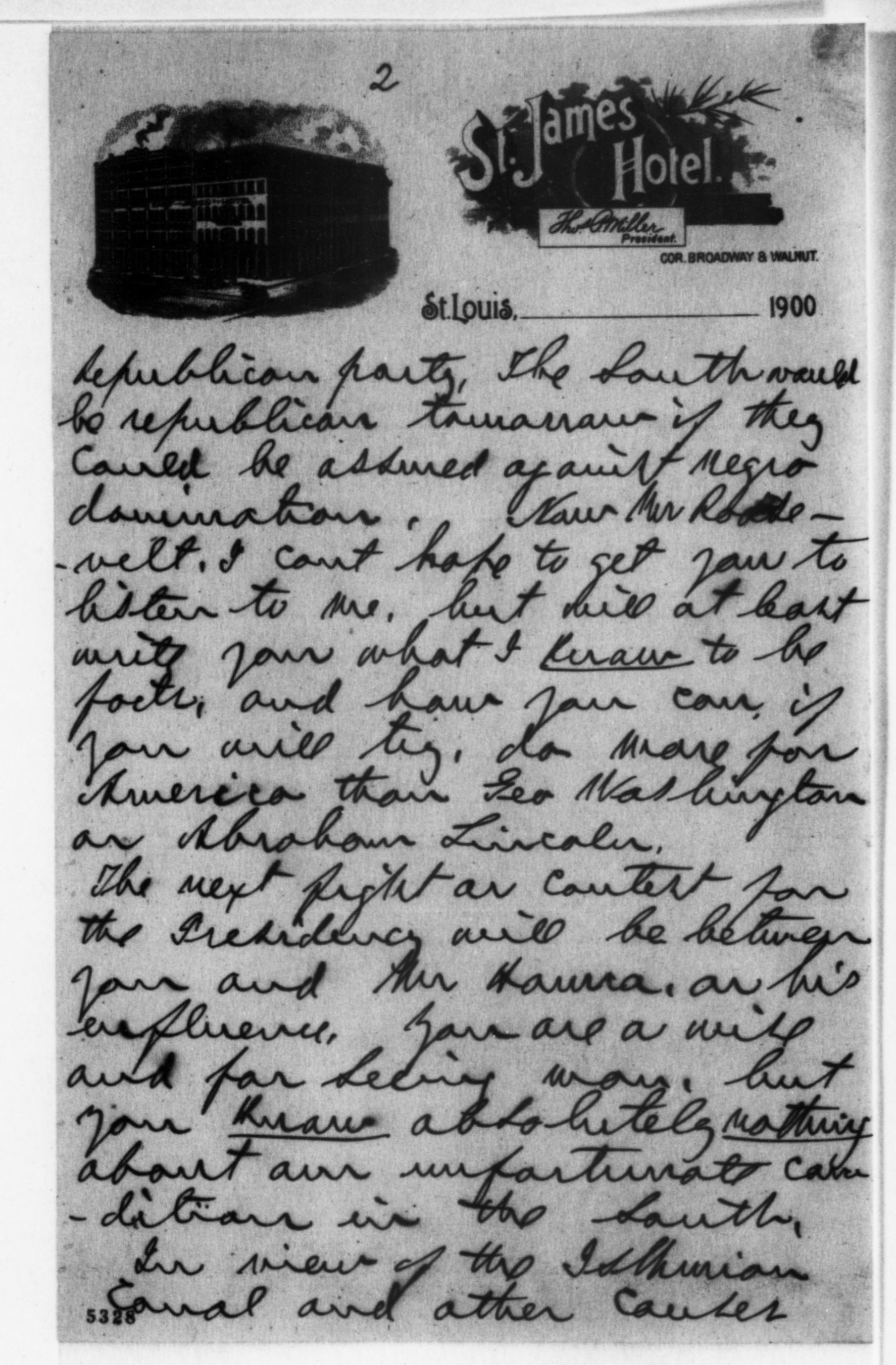 Scanned image of the current content page