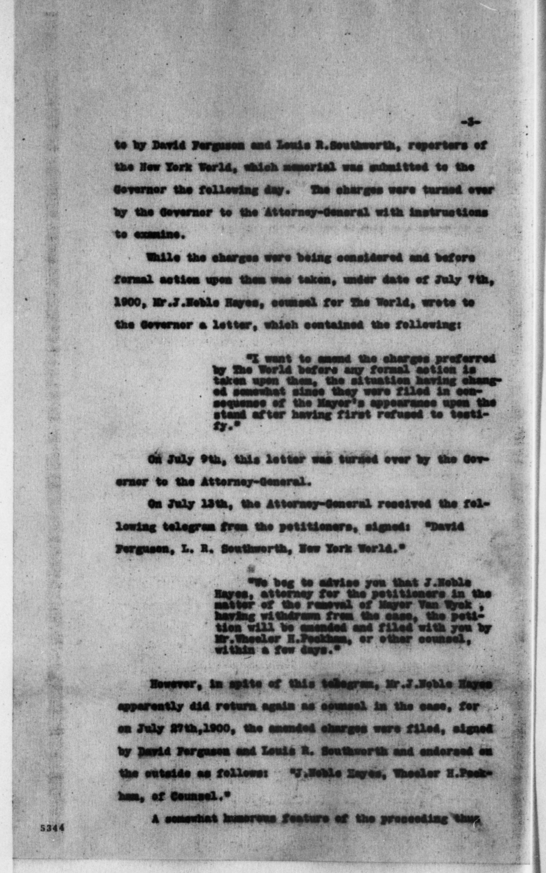 Scanned image of the current content page