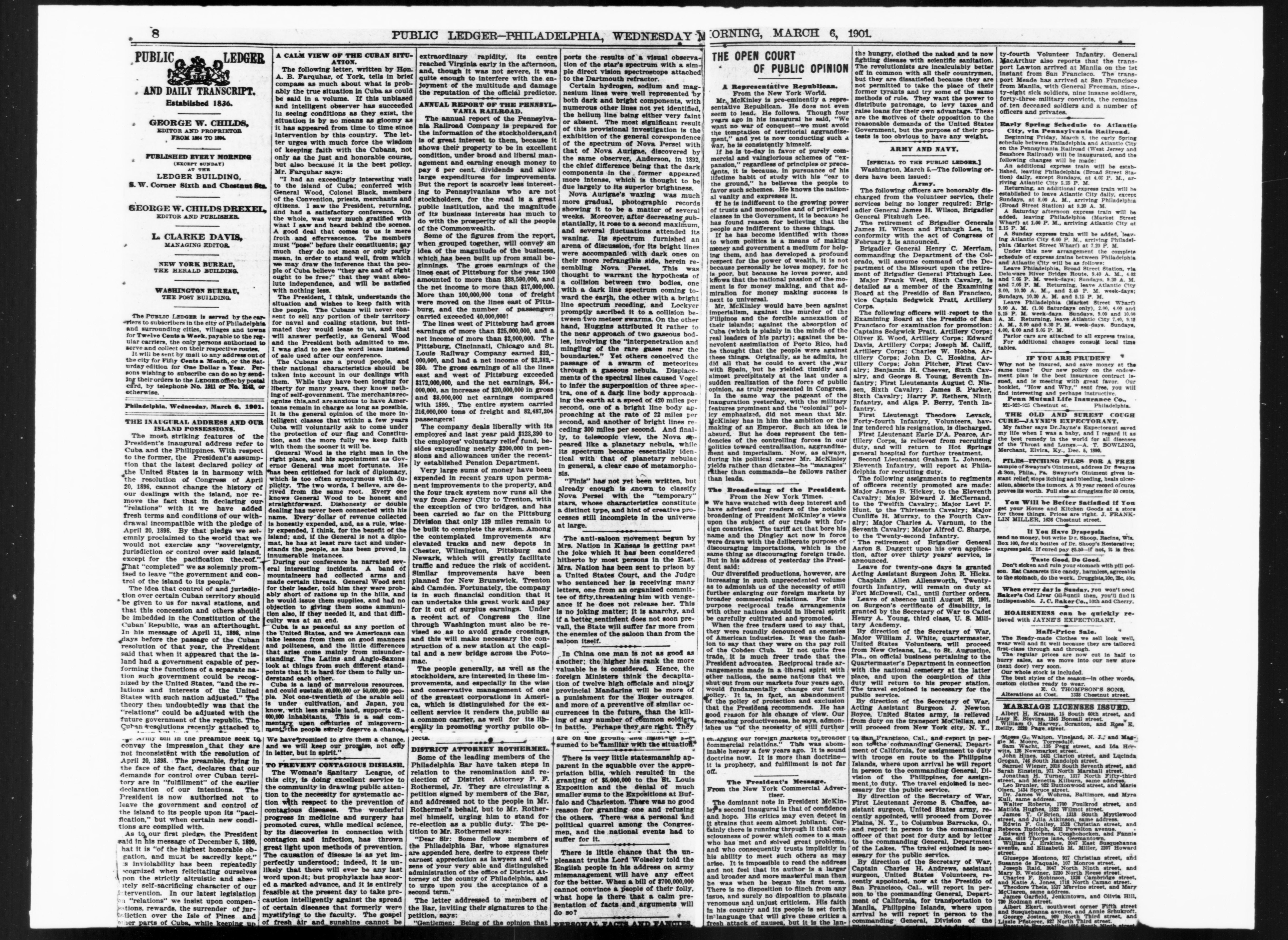 Scanned image of the current content page