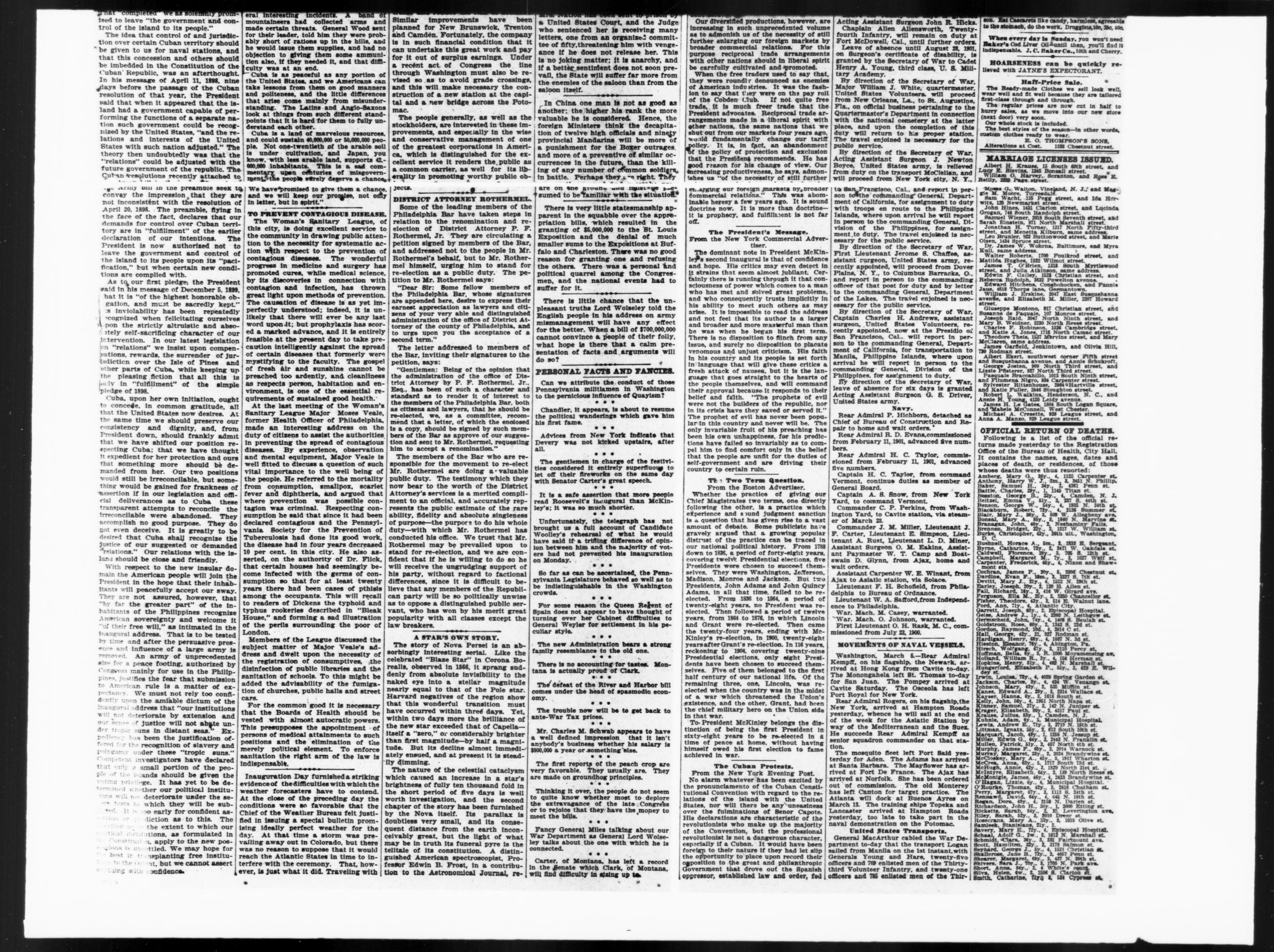 Scanned image of the current content page