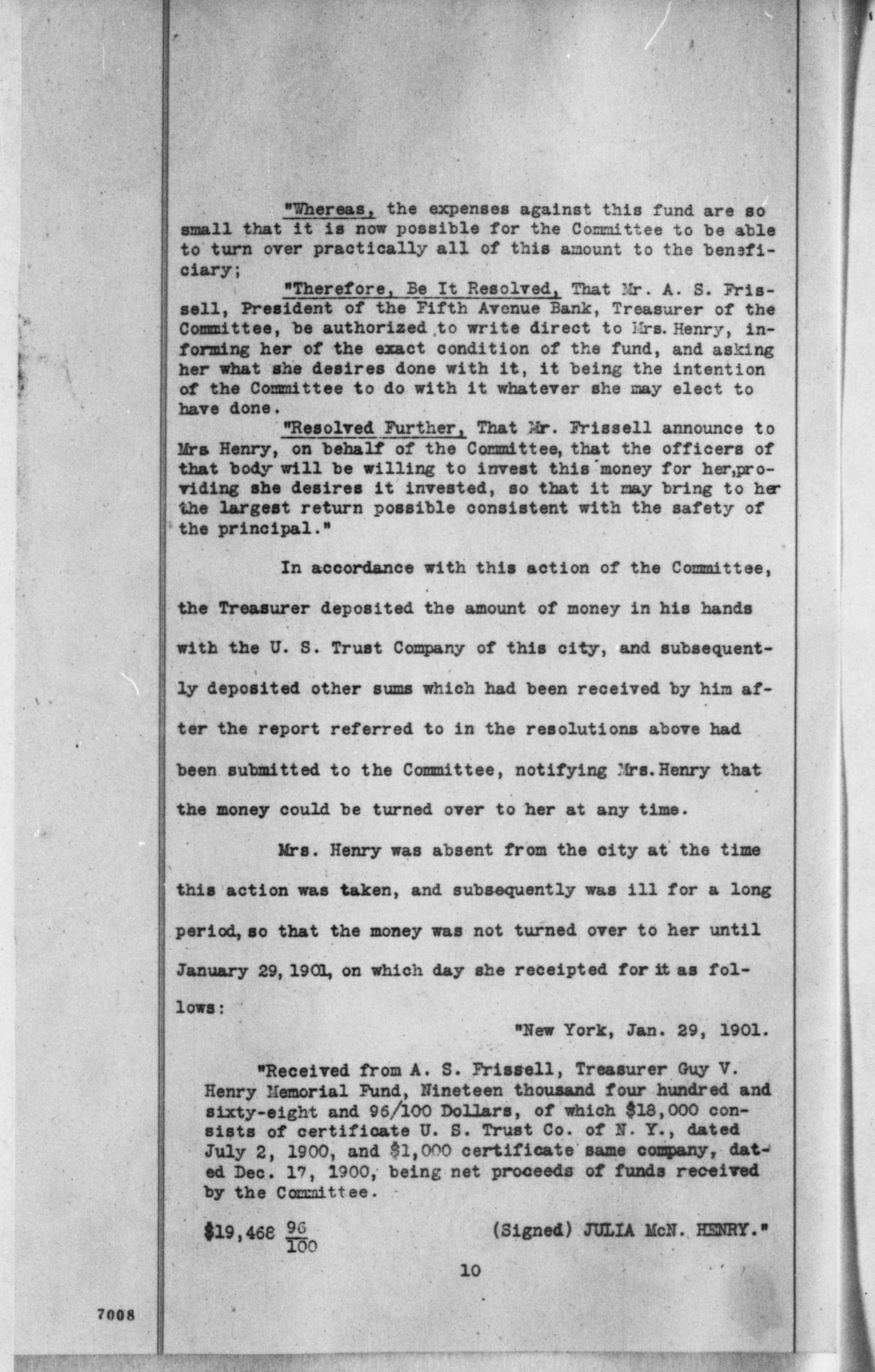 Scanned image of the current content page