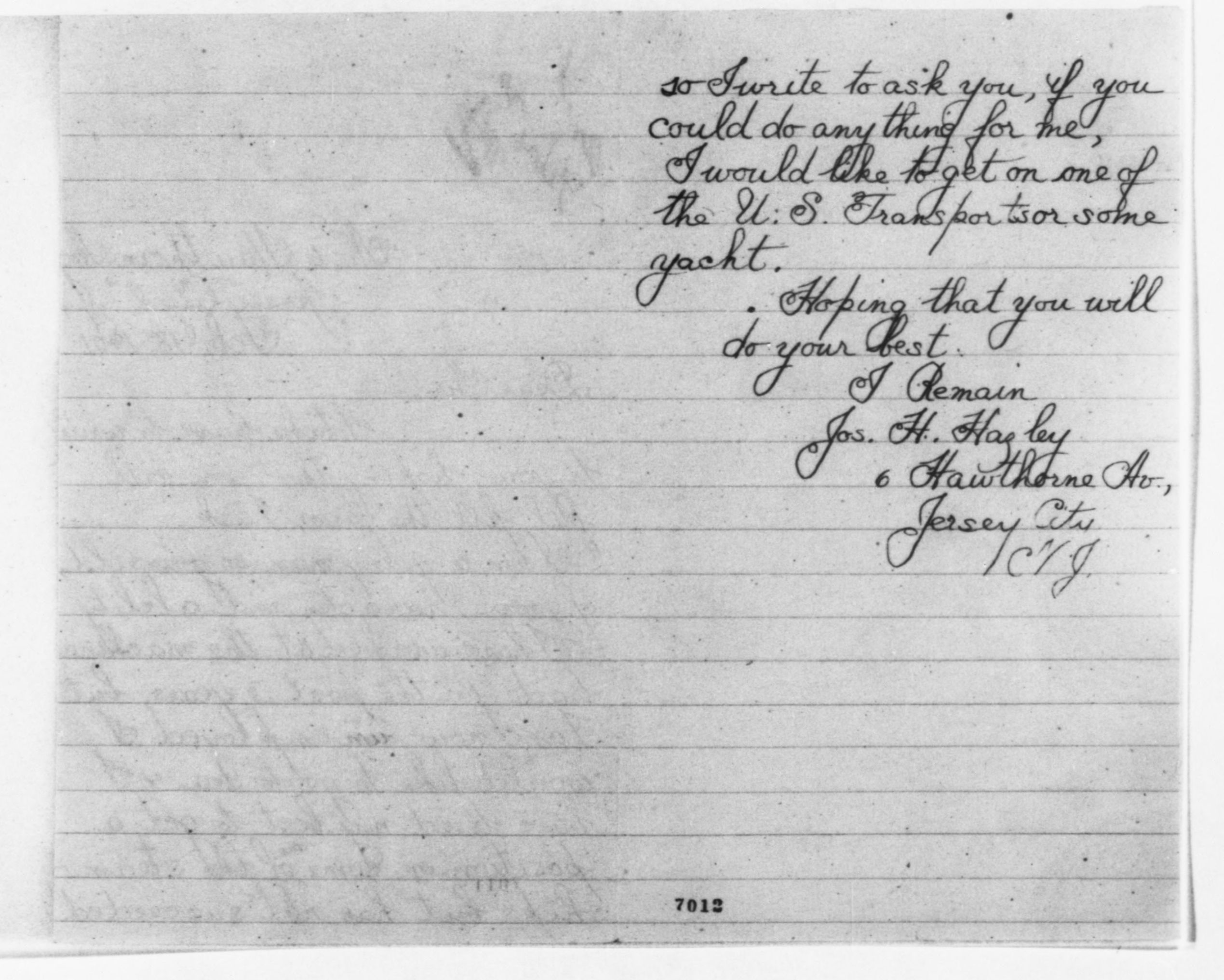 Scanned image of the current content page