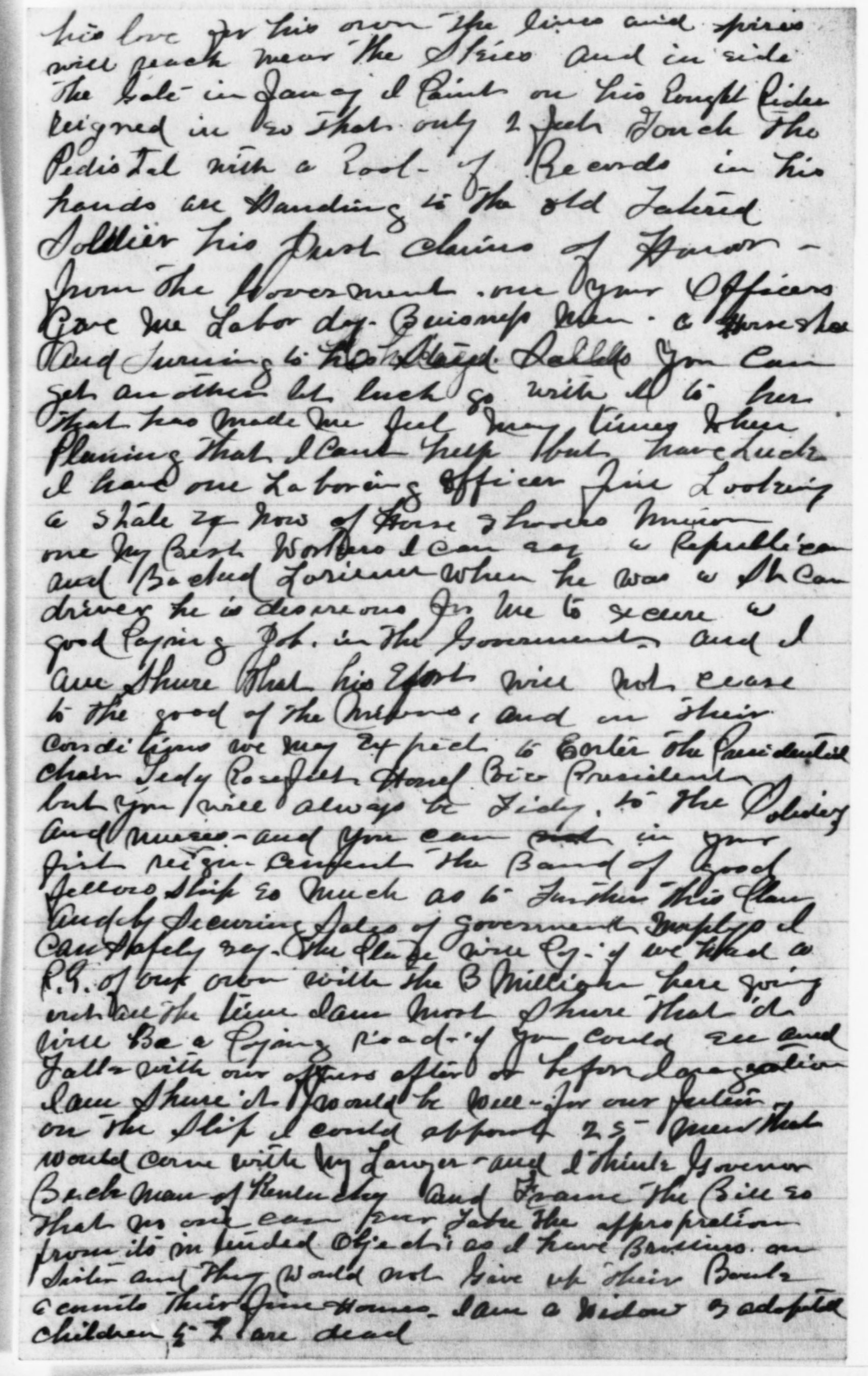 Scanned image of the current content page