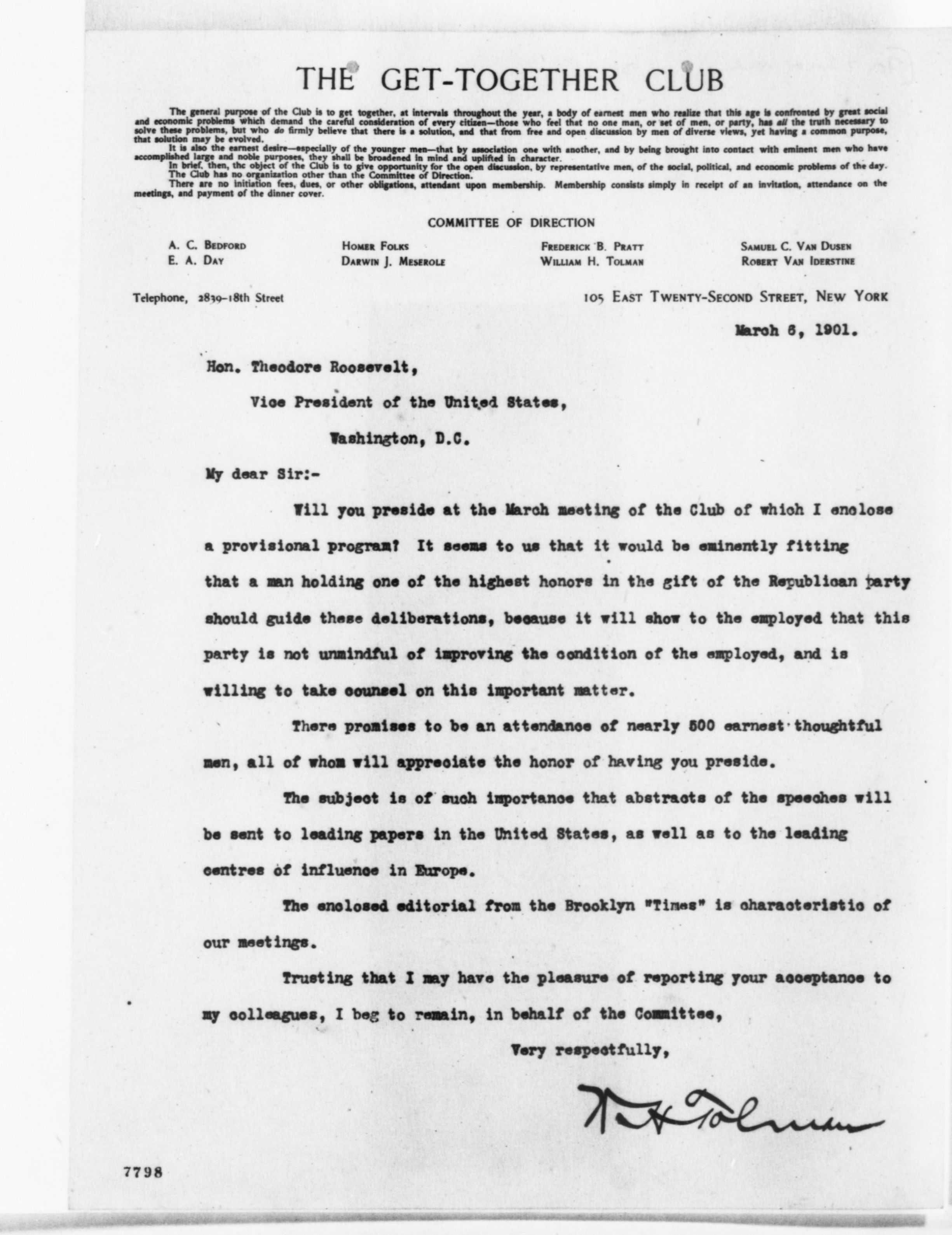 Scanned image of the current content page