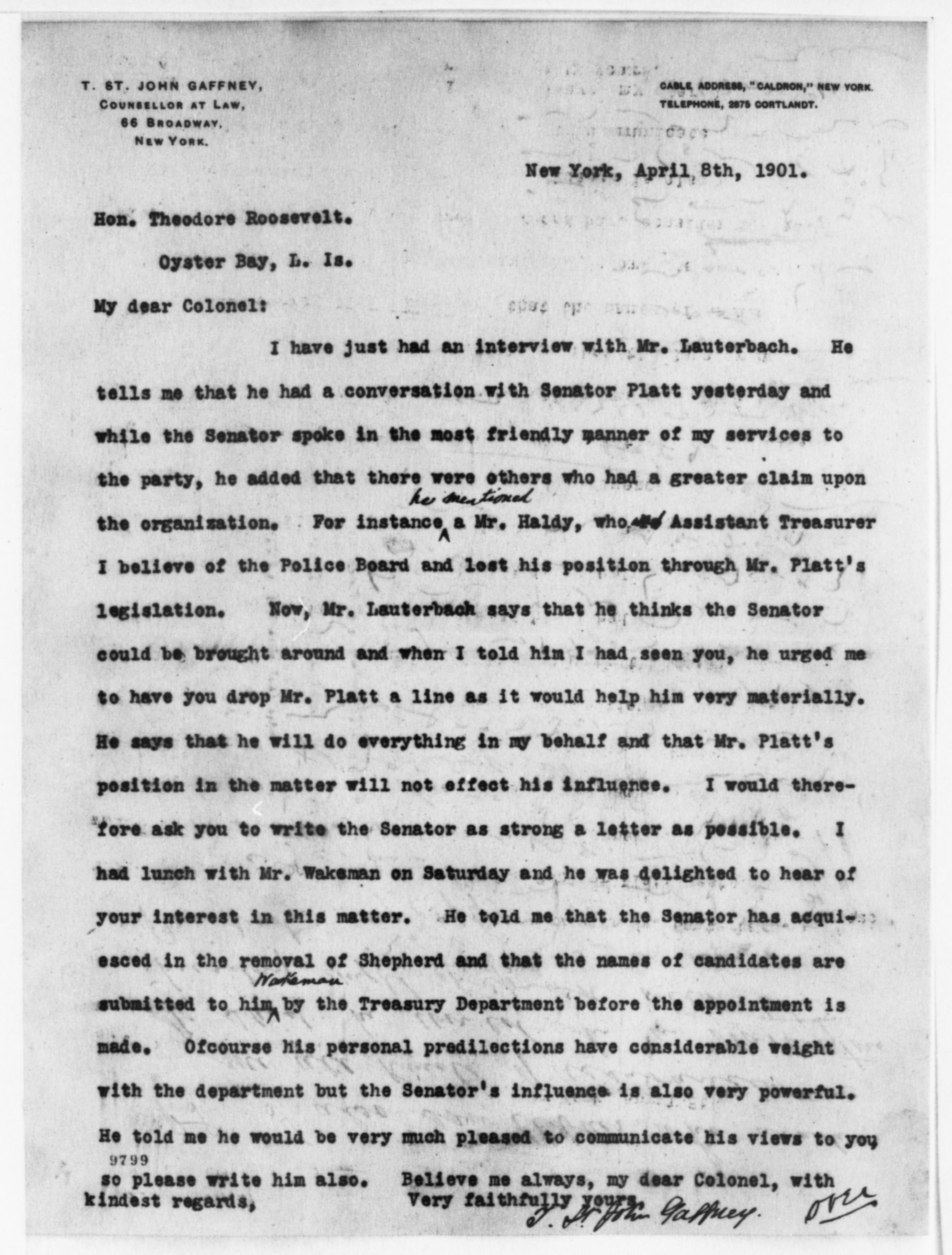 Scanned image of the current content page