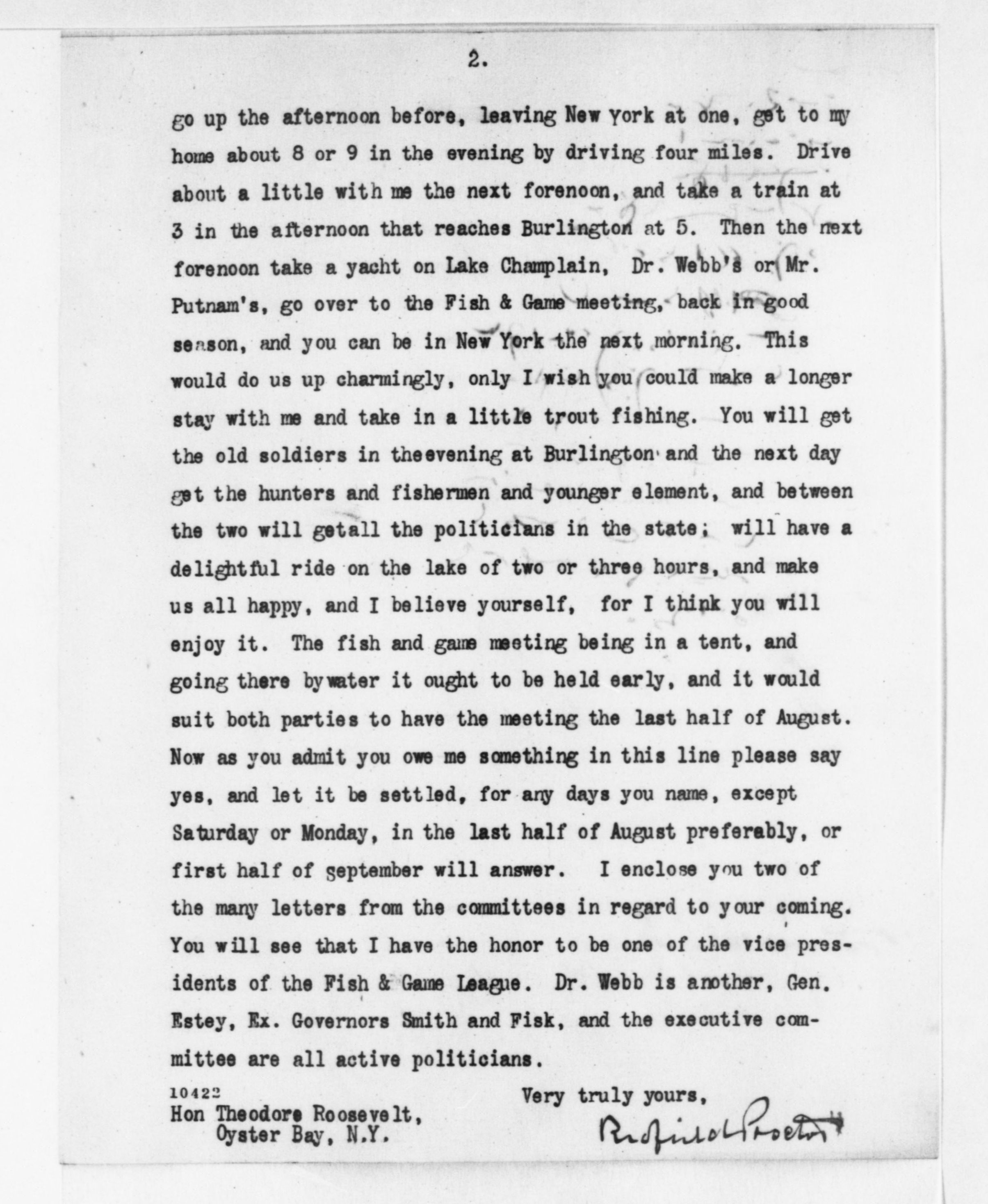 Scanned image of the current content page