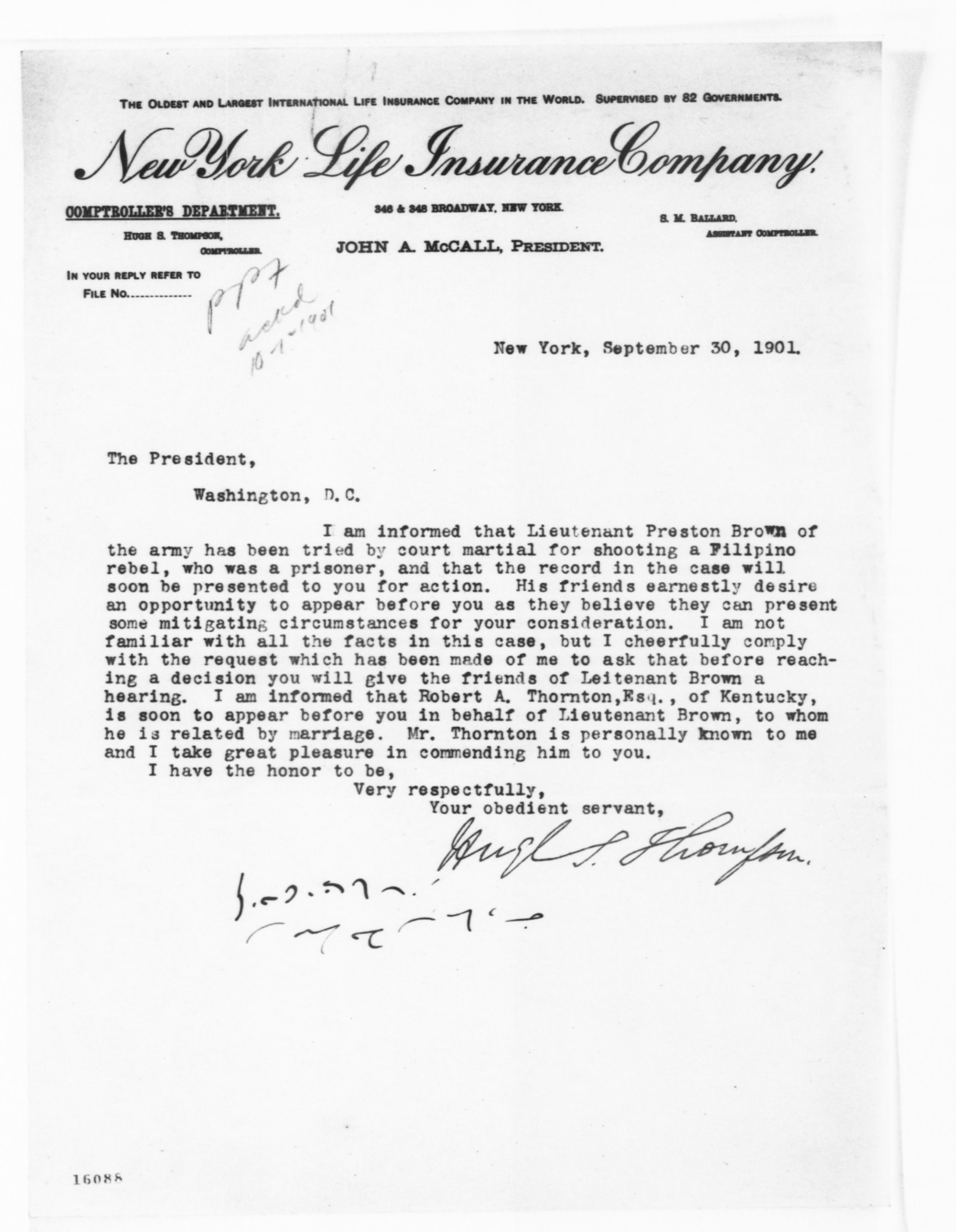 Scanned image of the current content page