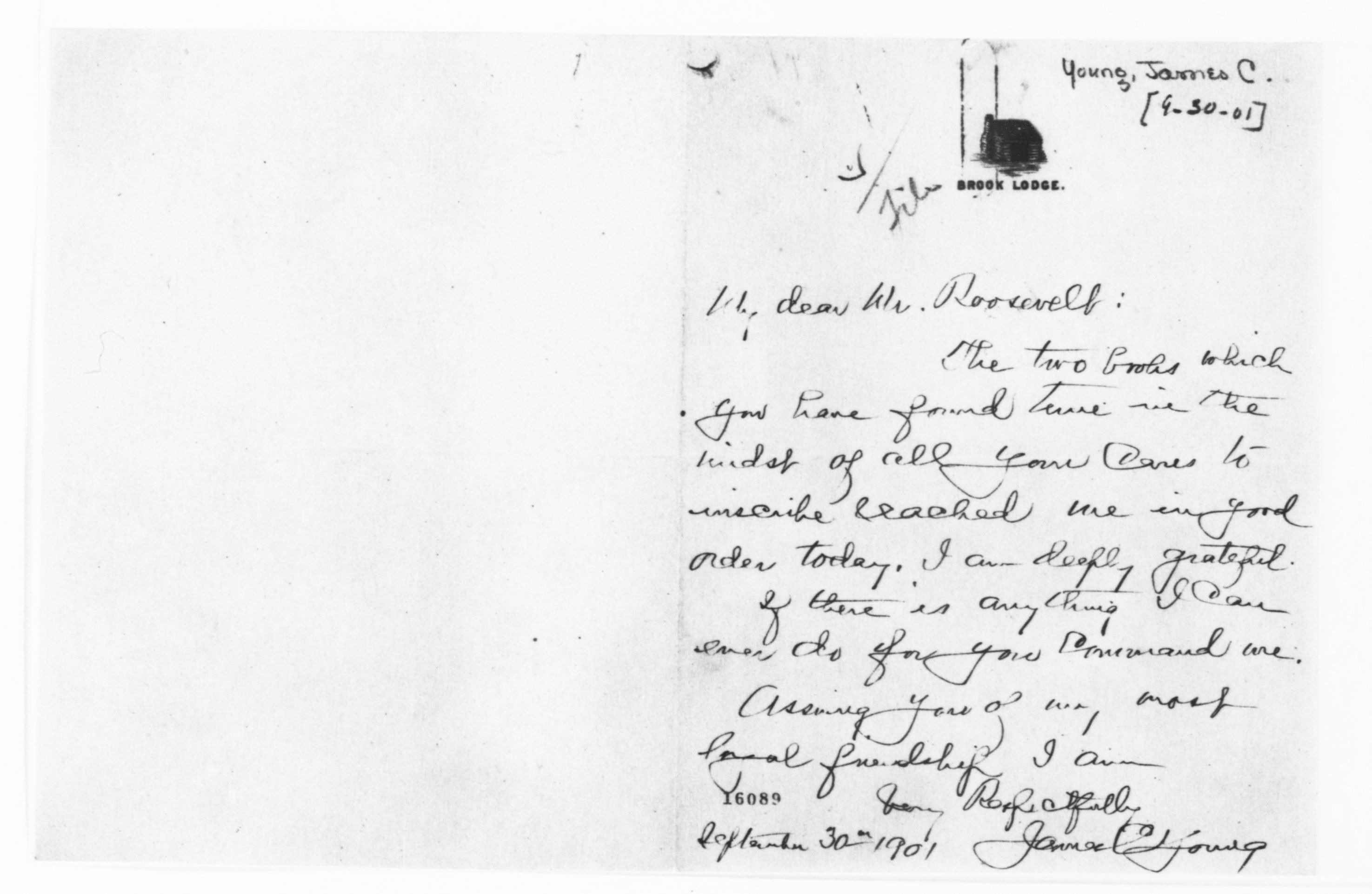 Scanned image of the current content page