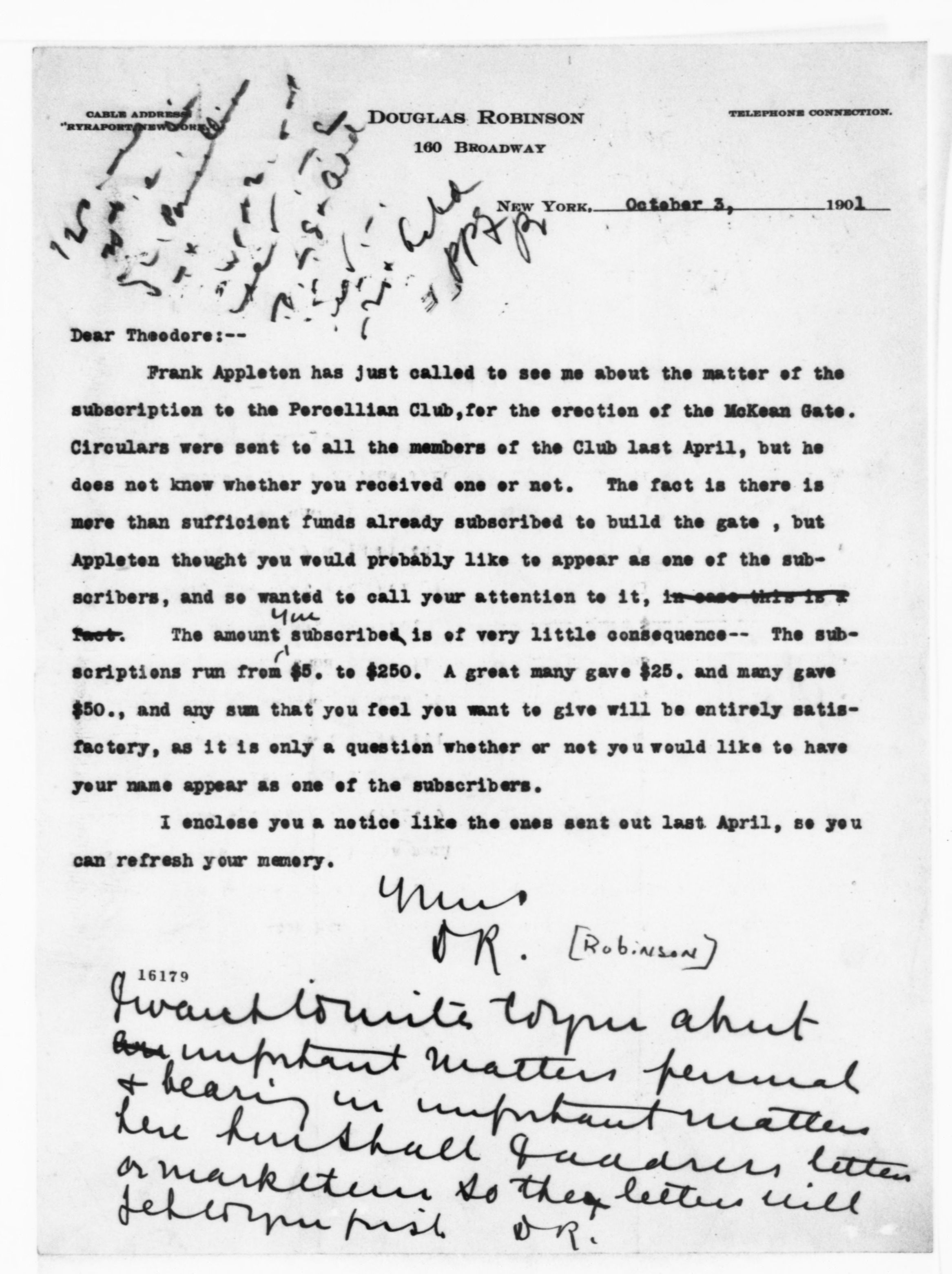 Scanned image of the current content page