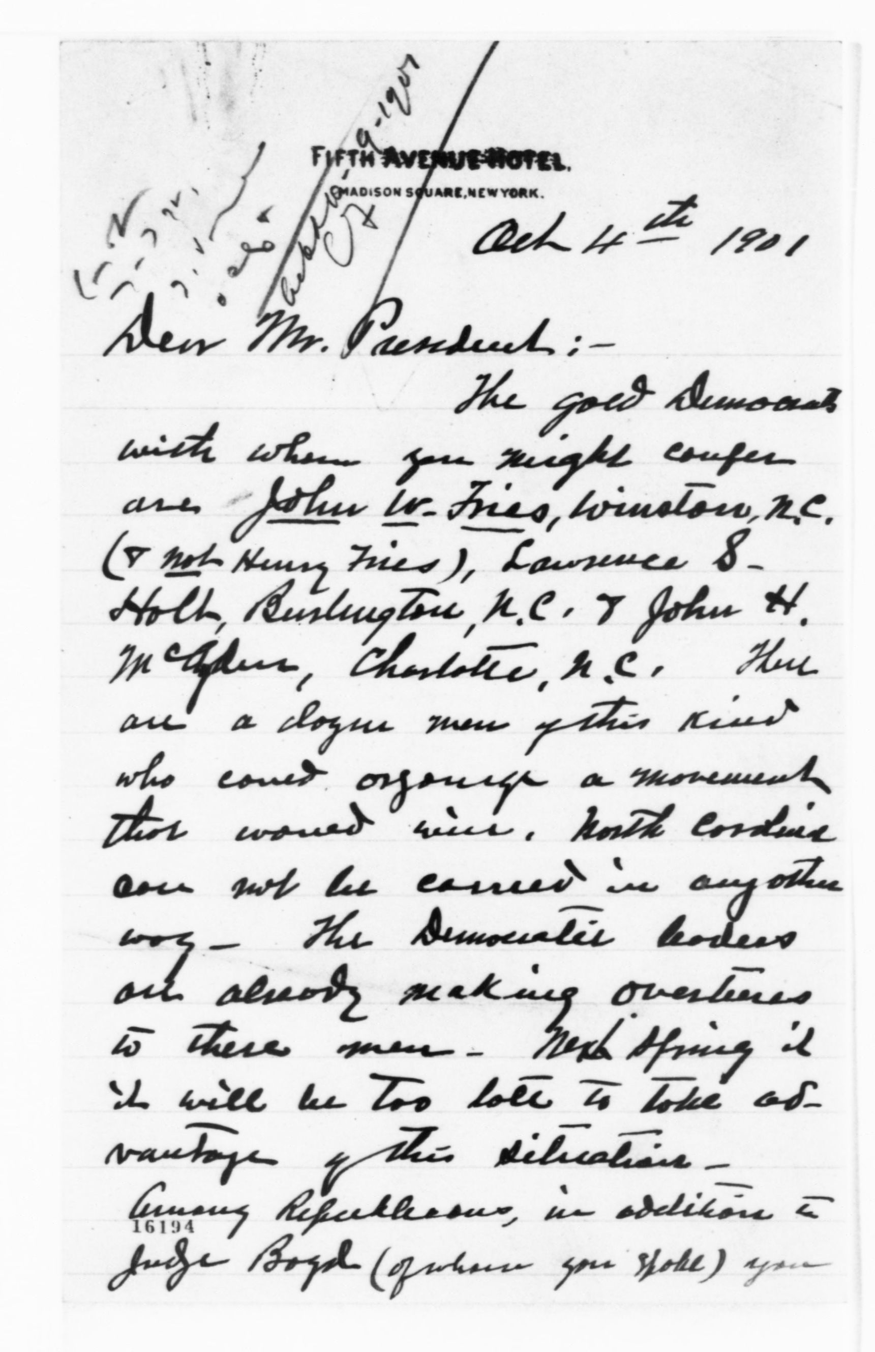 Scanned image of the current content page