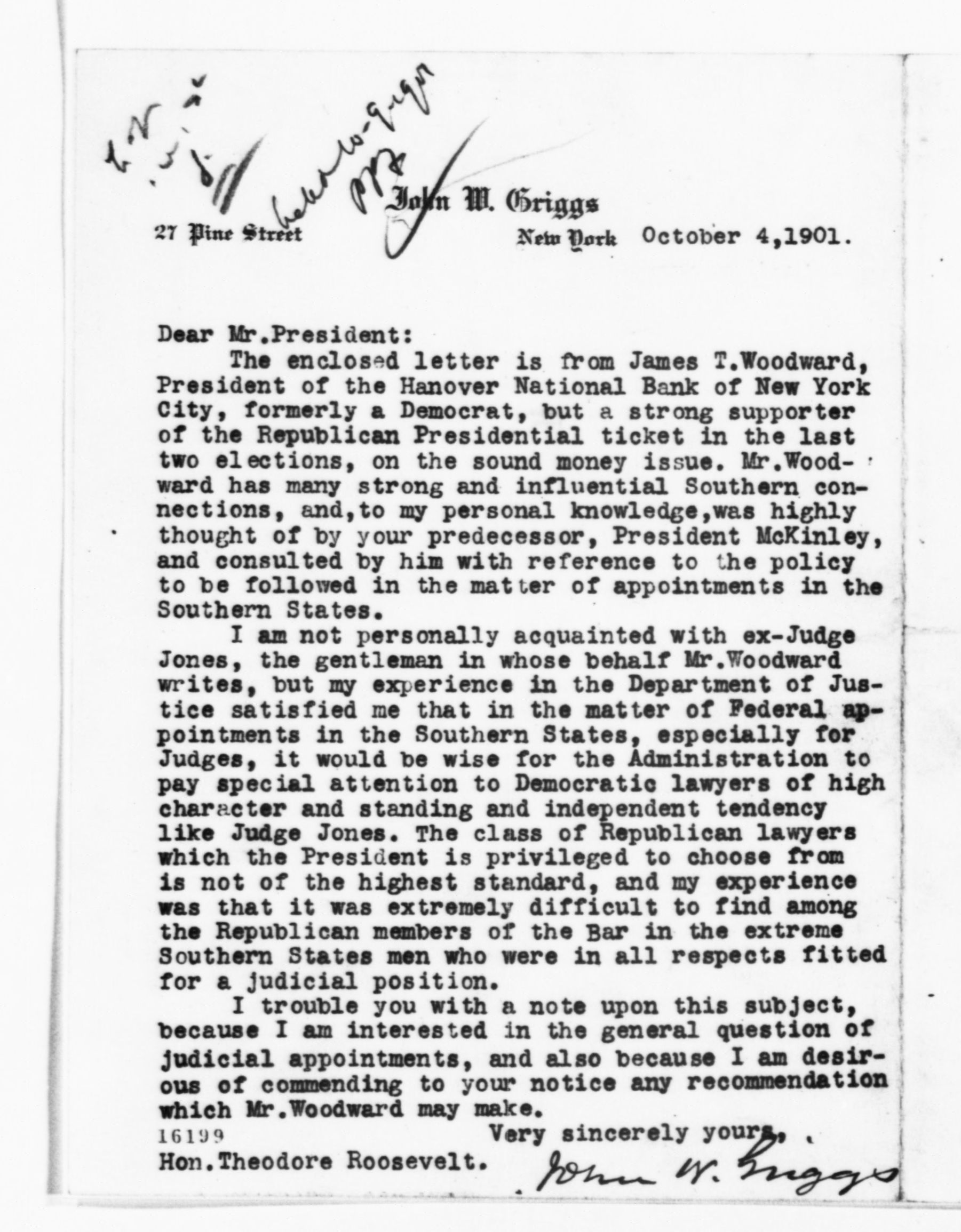 Scanned image of the current content page