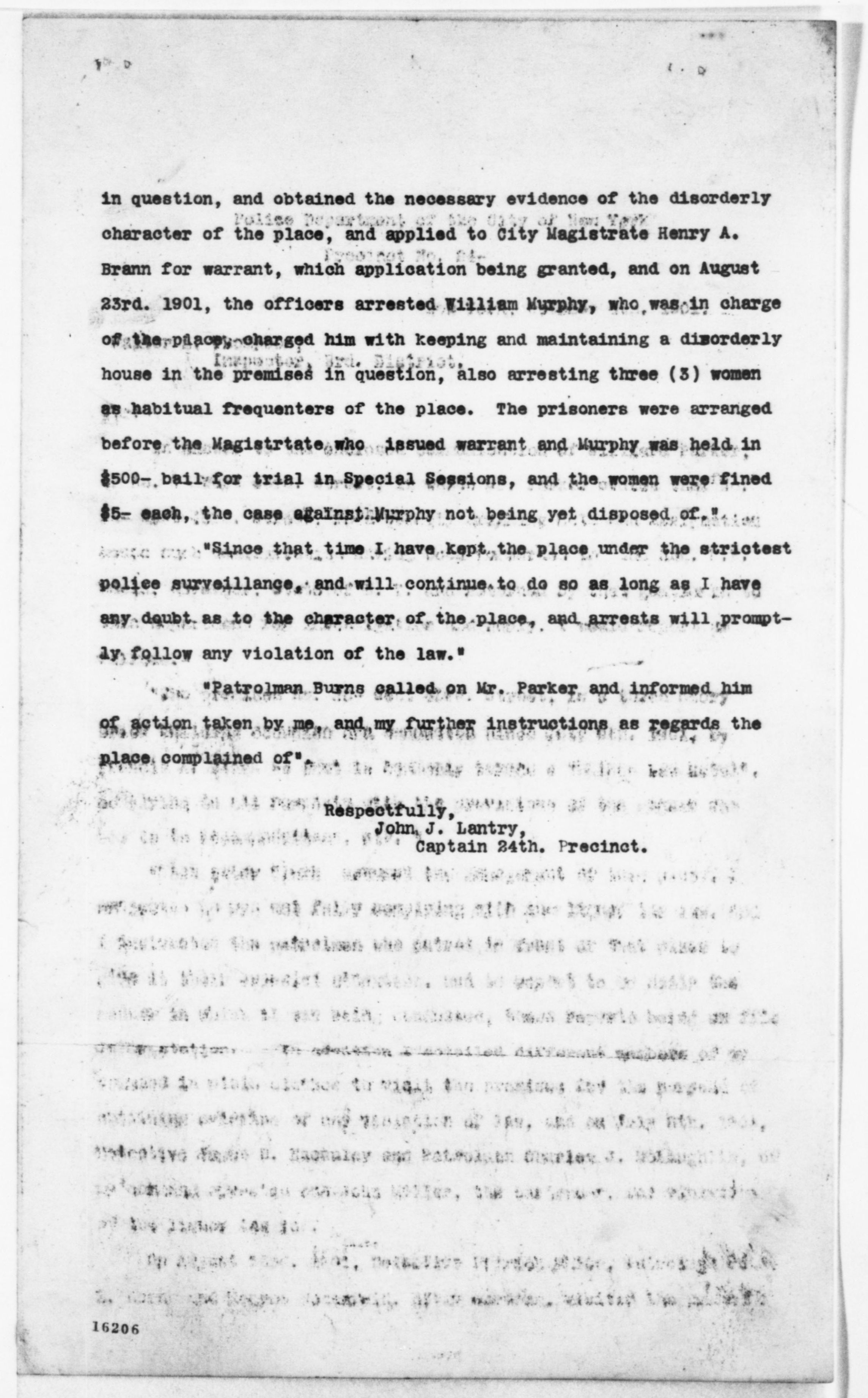 Scanned image of the current content page