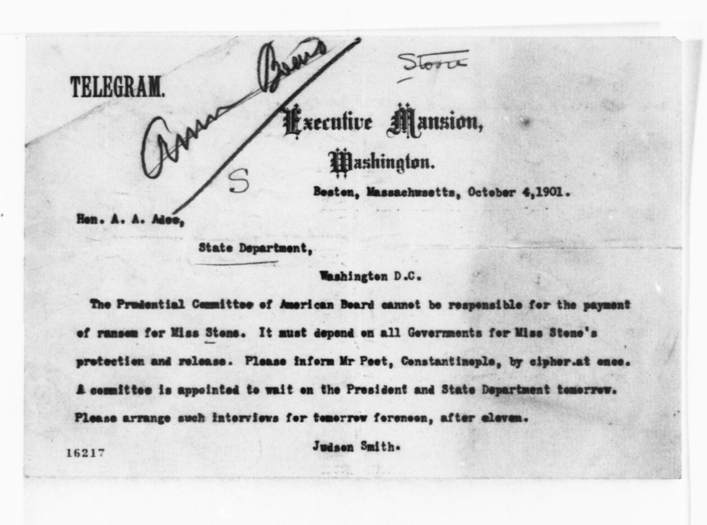 Scanned image of the current content page