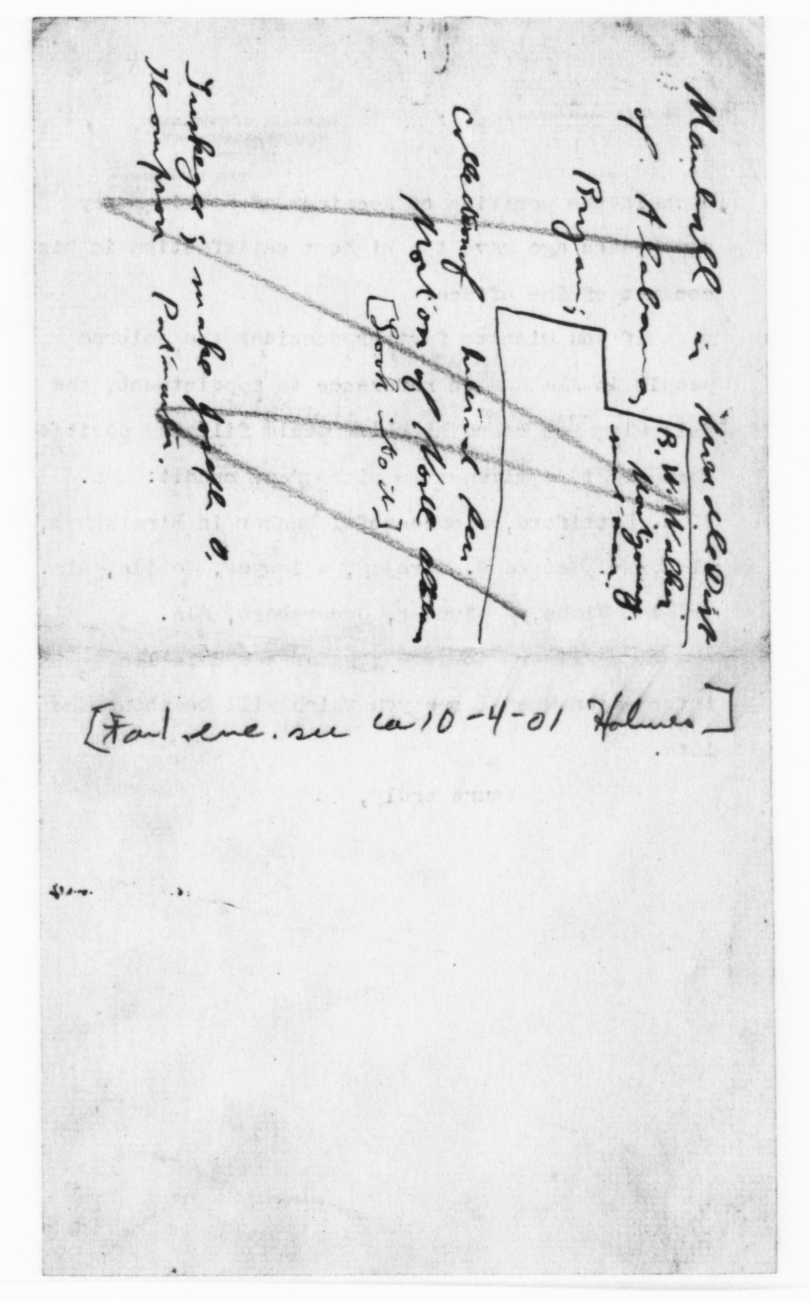 Scanned image of the current content page