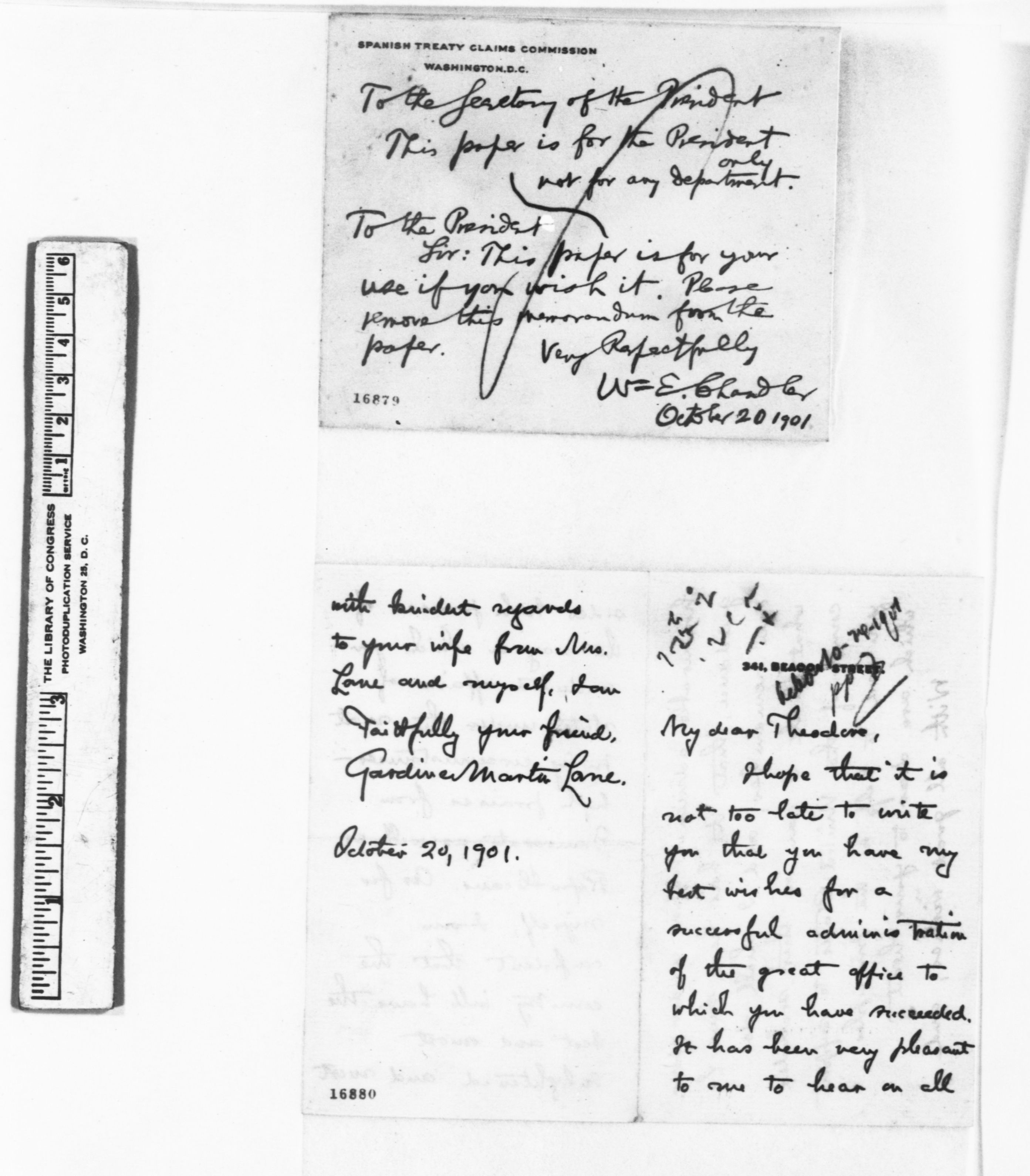 Scanned image of the current content page
