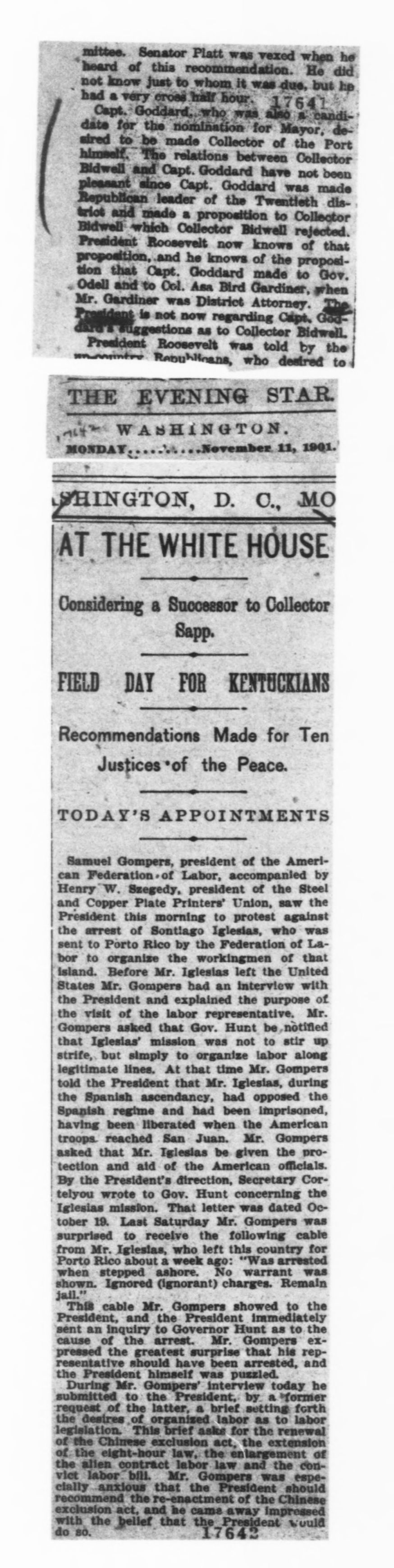 Scanned image of the current content page