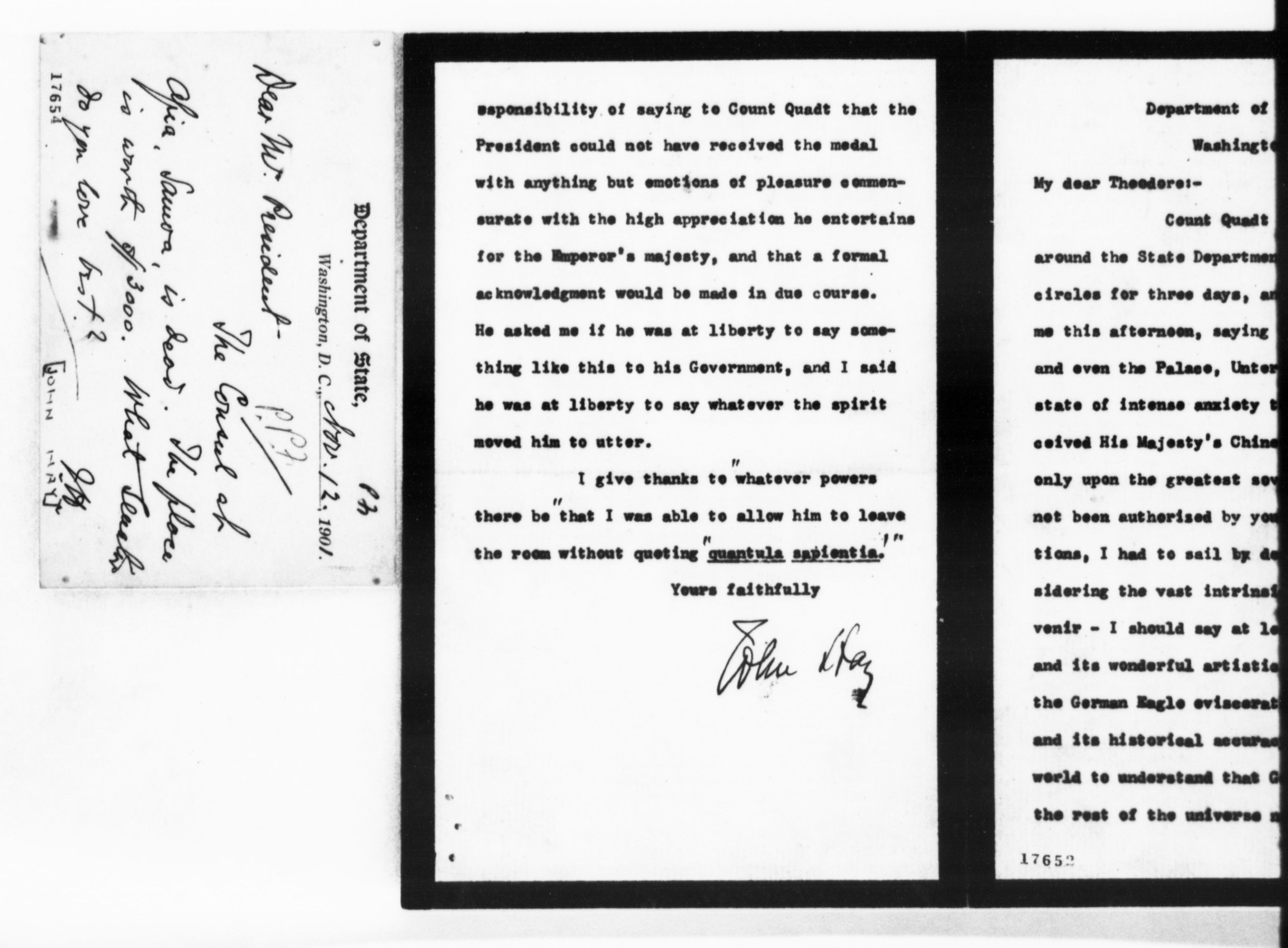 Scanned image of the current content page