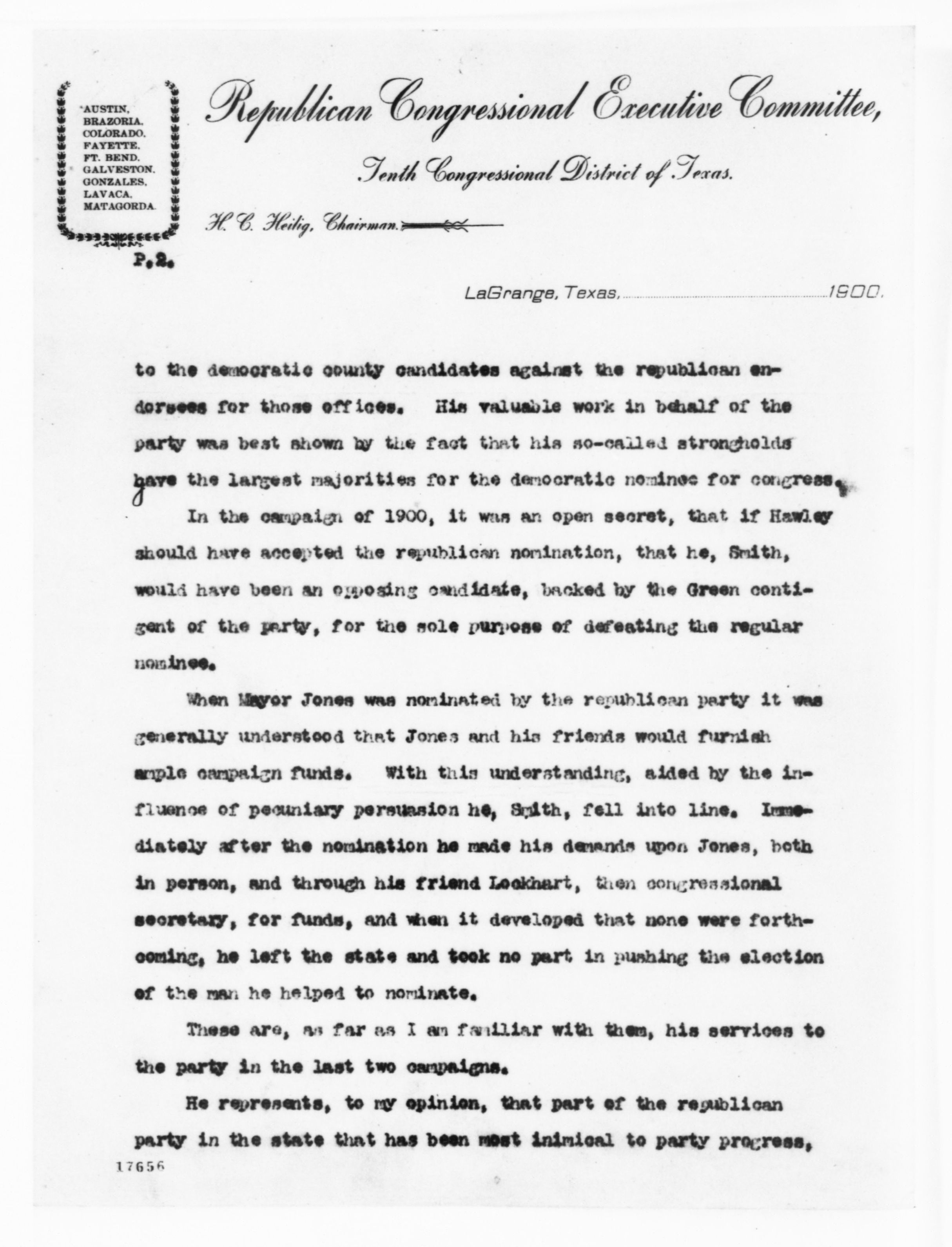 Scanned image of the current content page