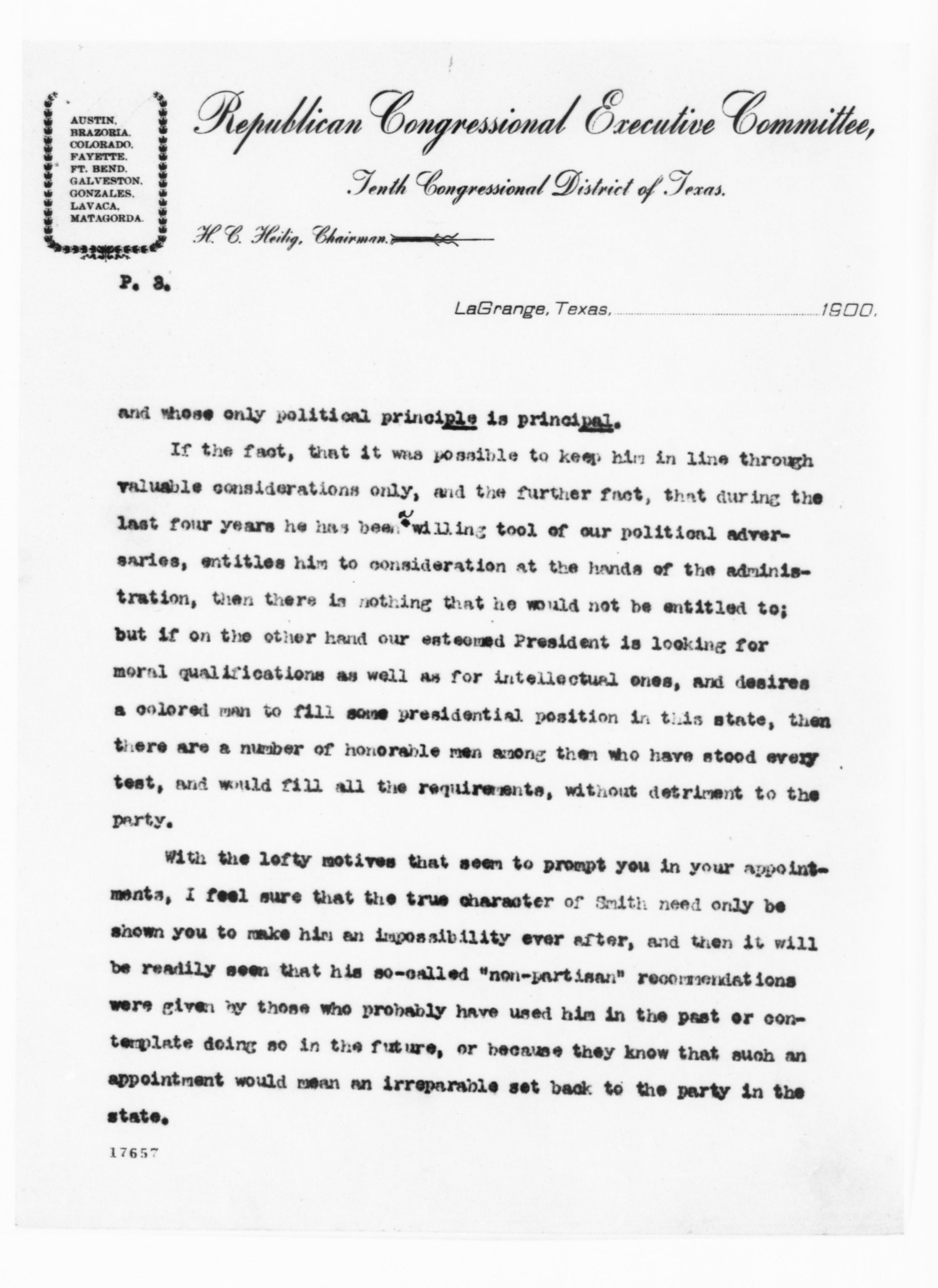 Scanned image of the current content page