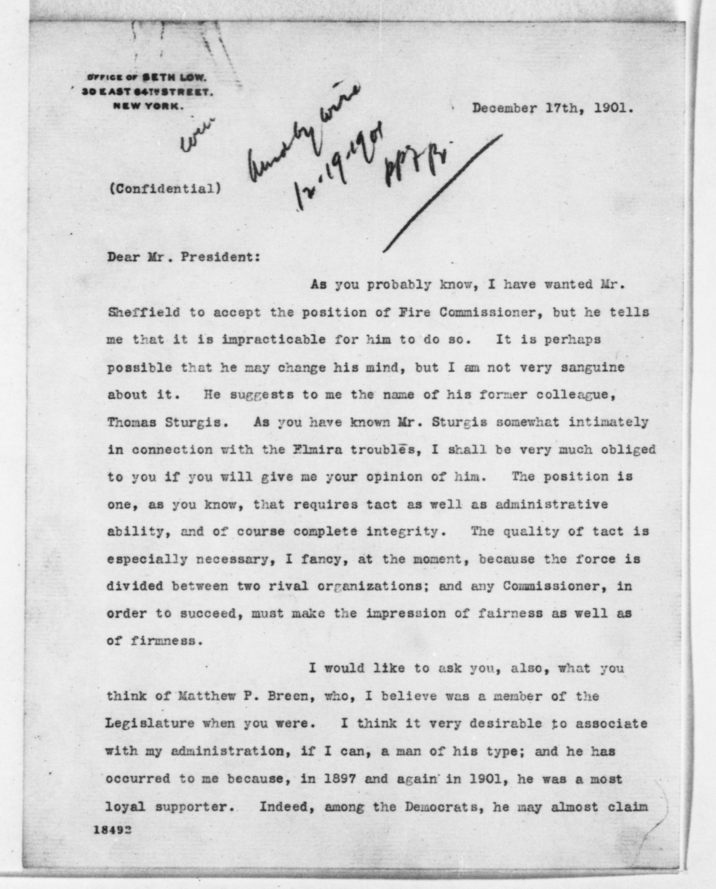 Scanned image of the current content page