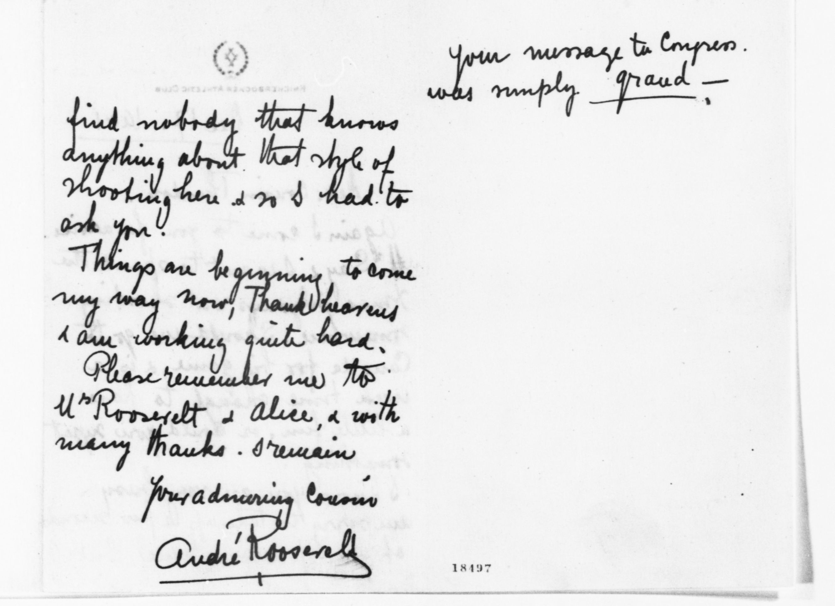 Scanned image of the current content page