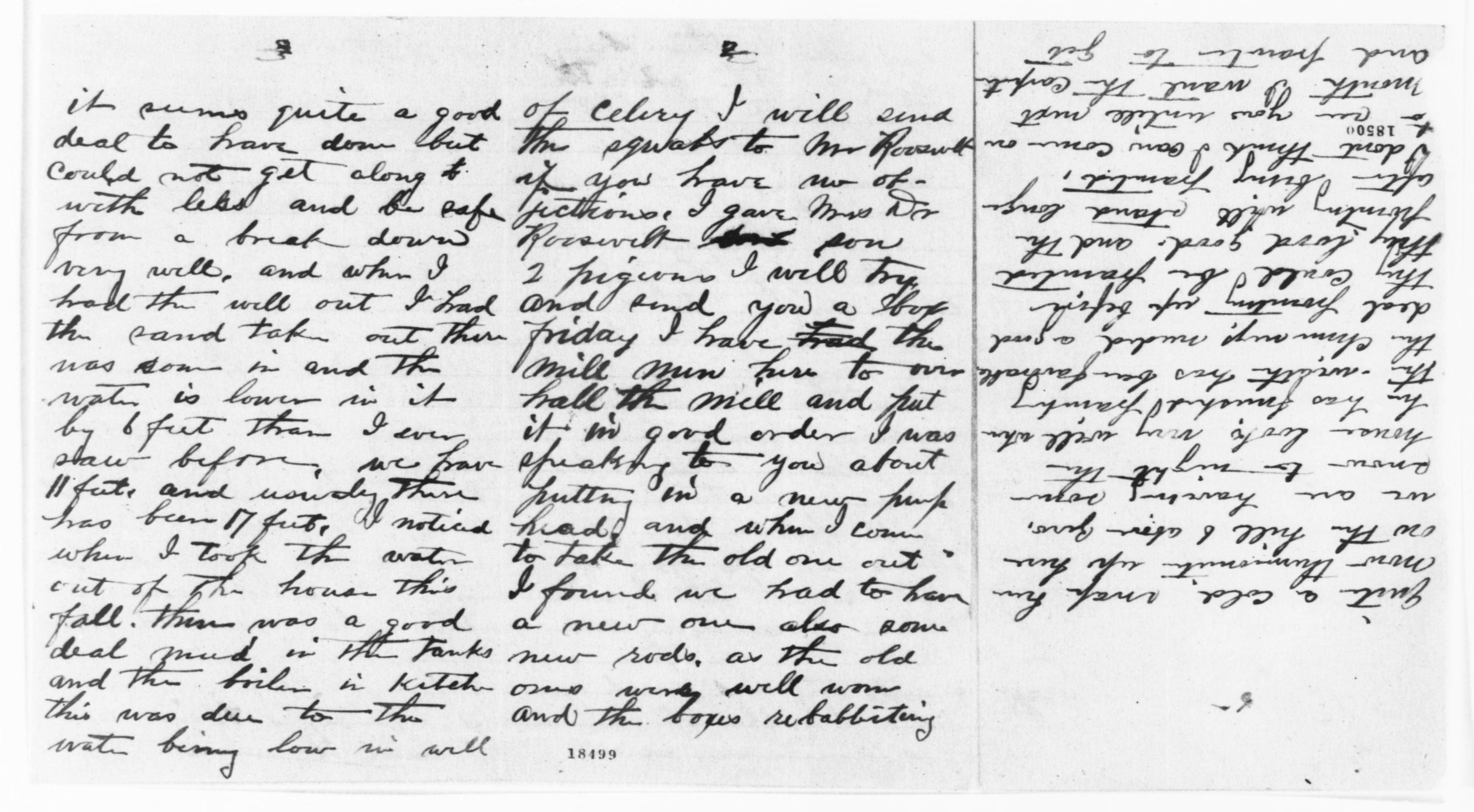 Scanned image of the current content page