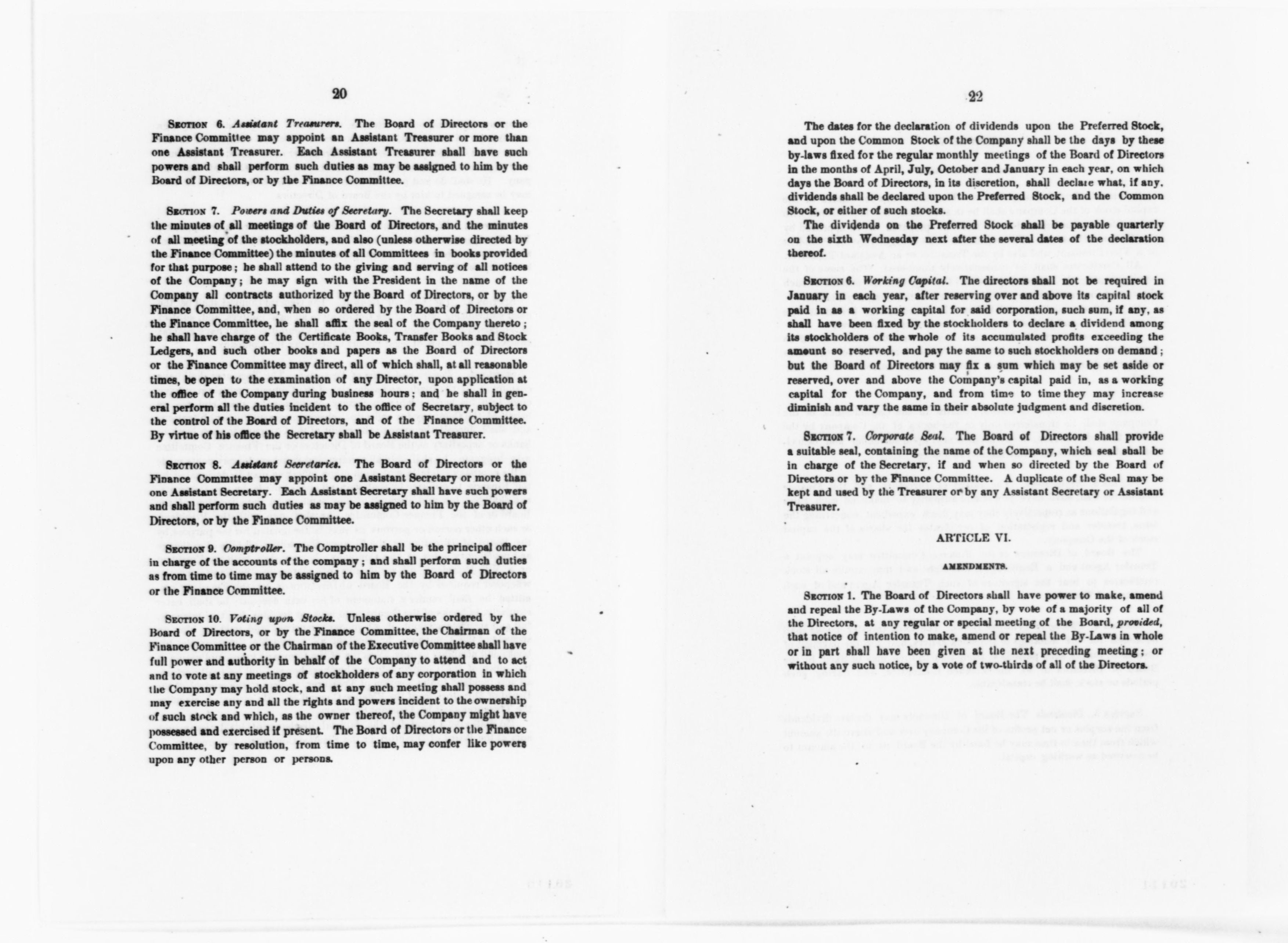 Scanned image of the current content page
