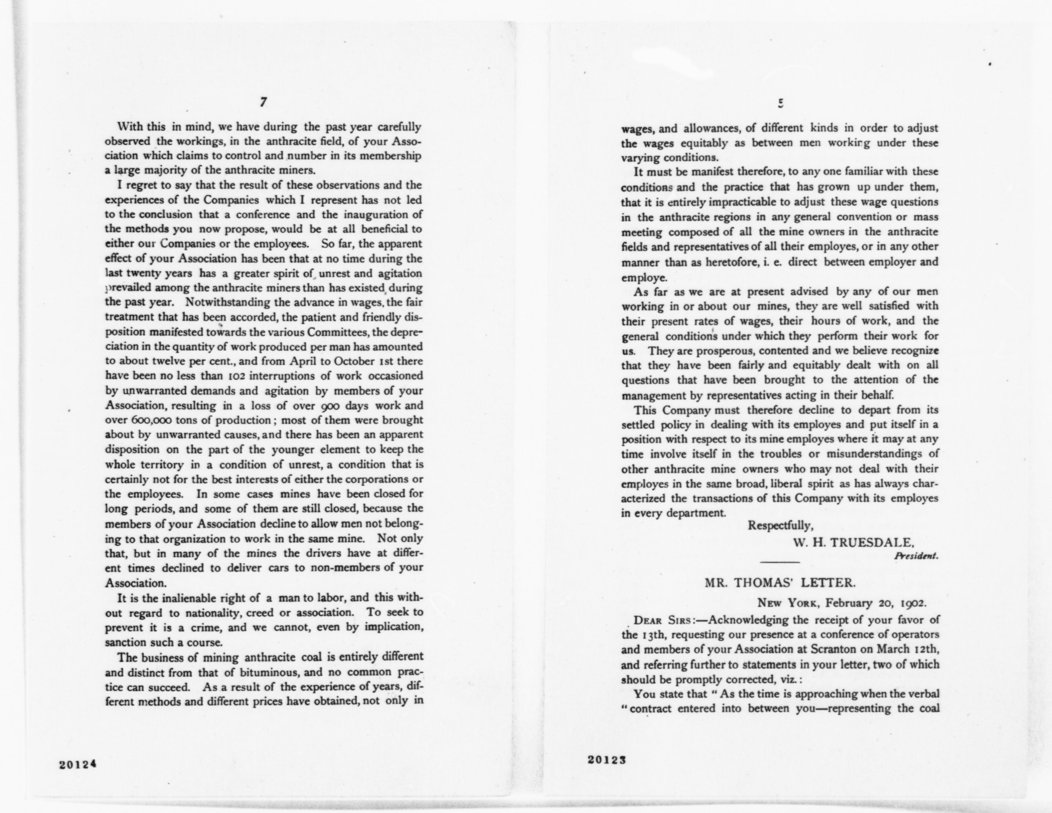 Scanned image of the current content page