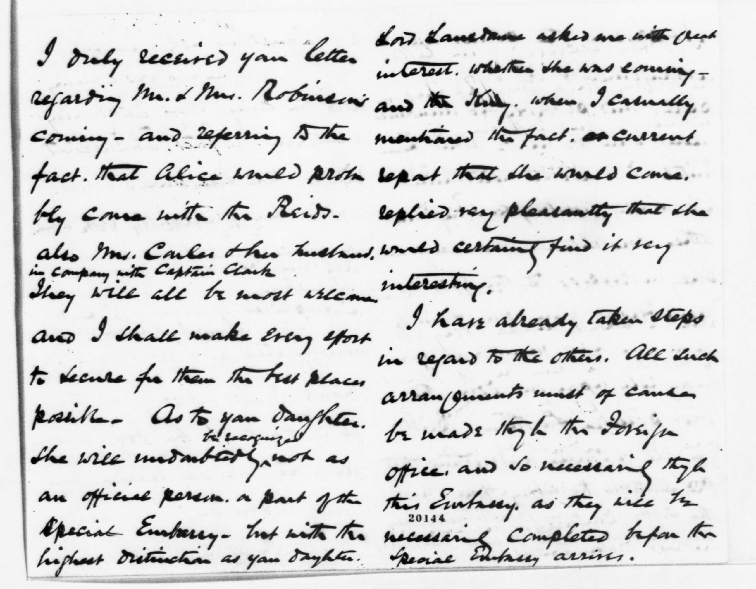 Scanned image of the current content page