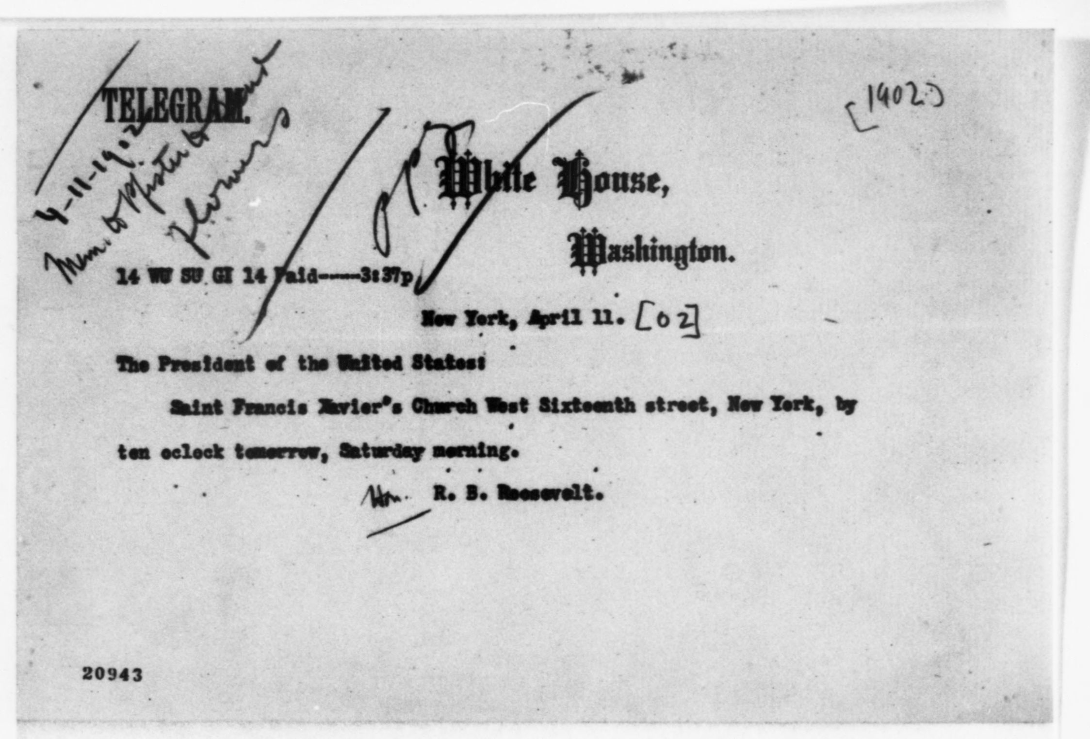 Scanned image of the current content page