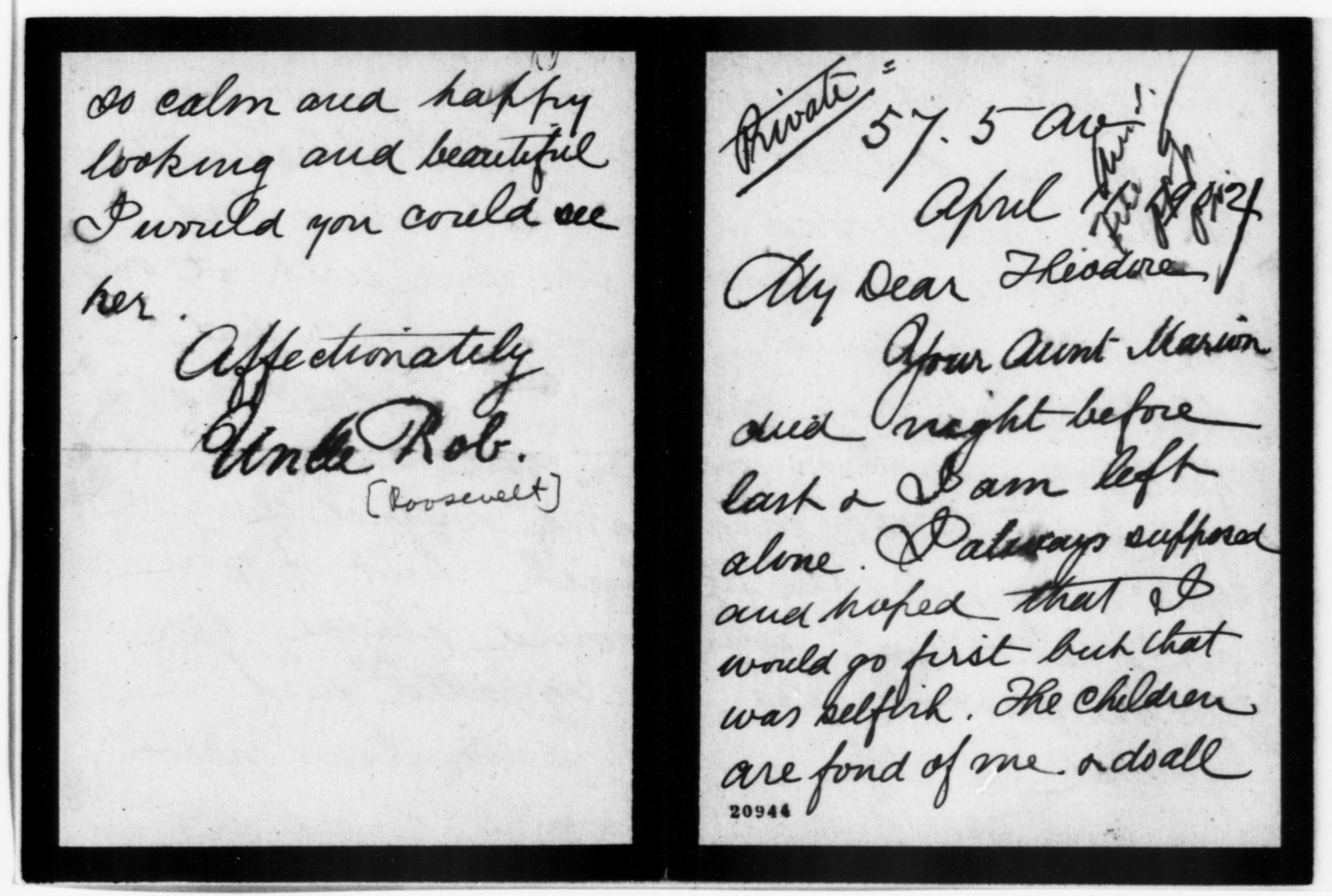 Scanned image of the current content page