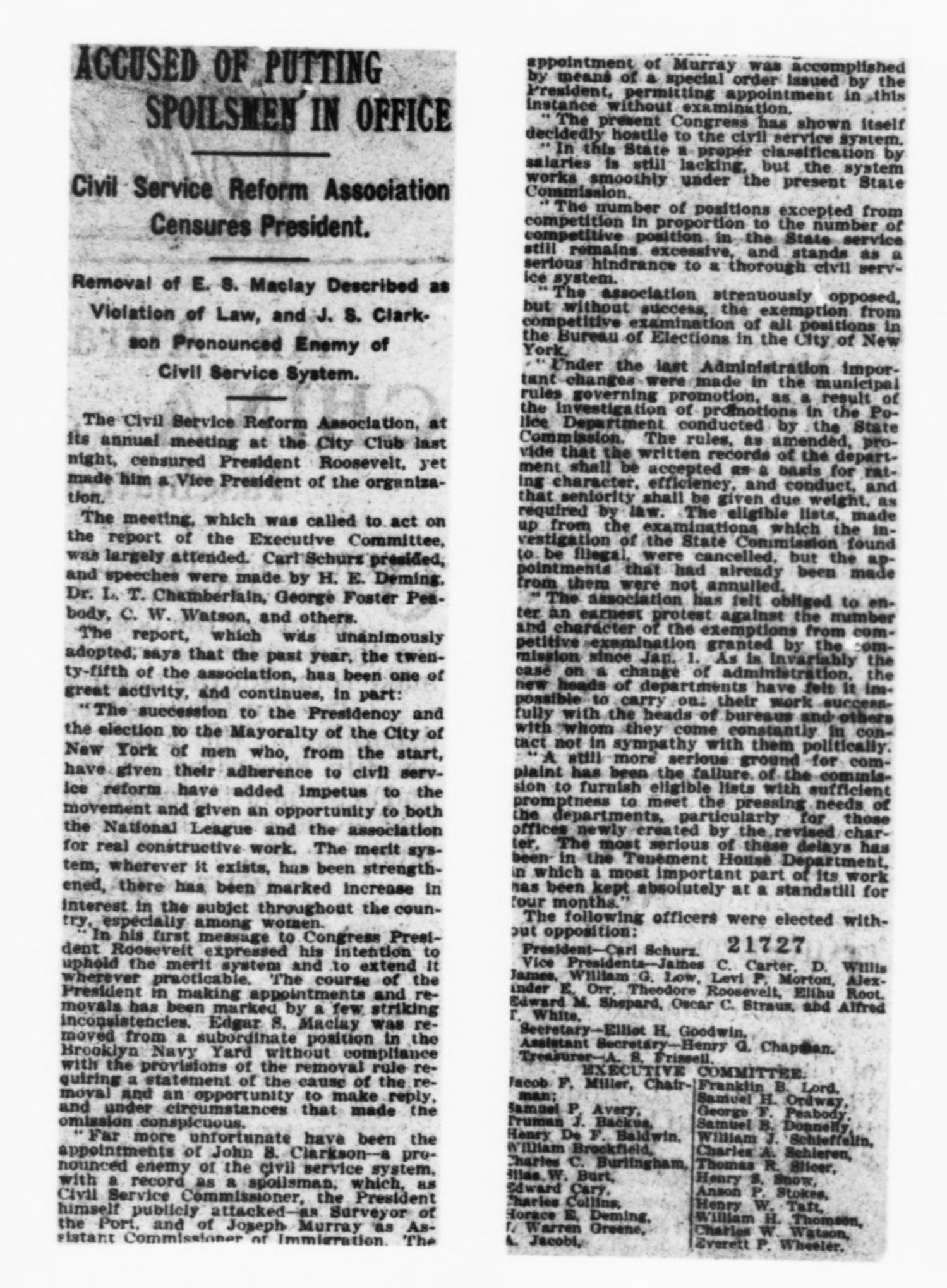Scanned image of the current content page