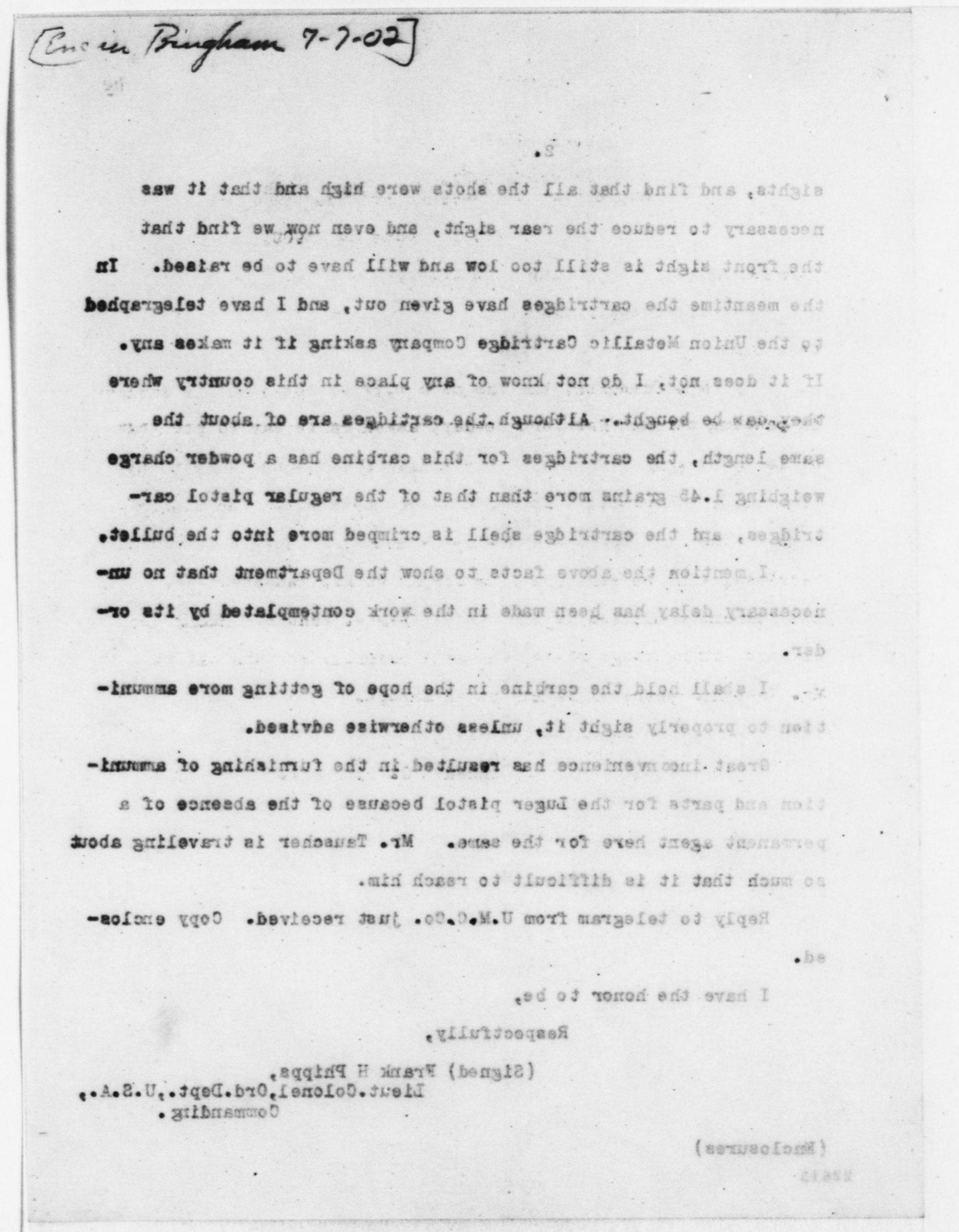 Scanned image of the current content page