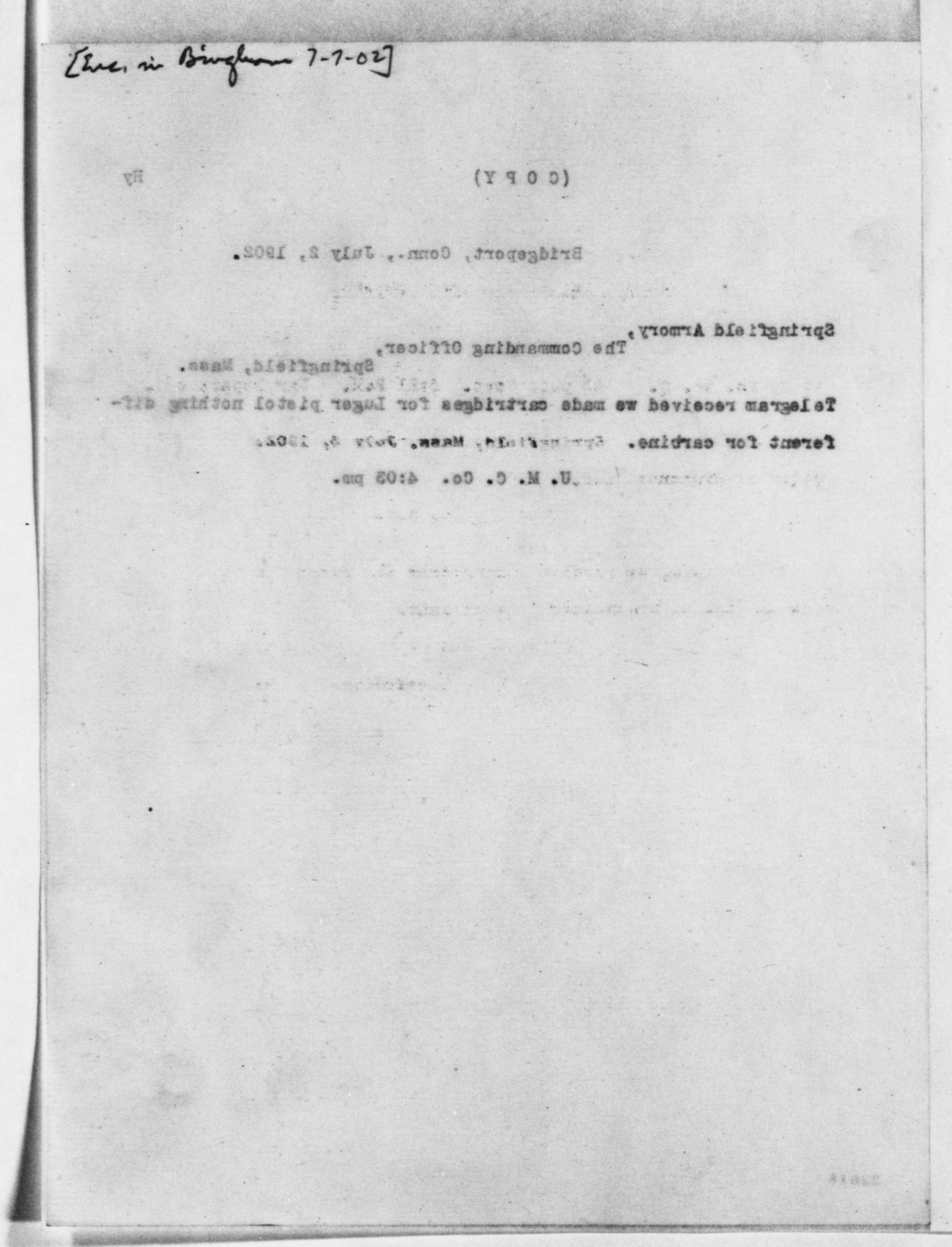 Scanned image of the current content page