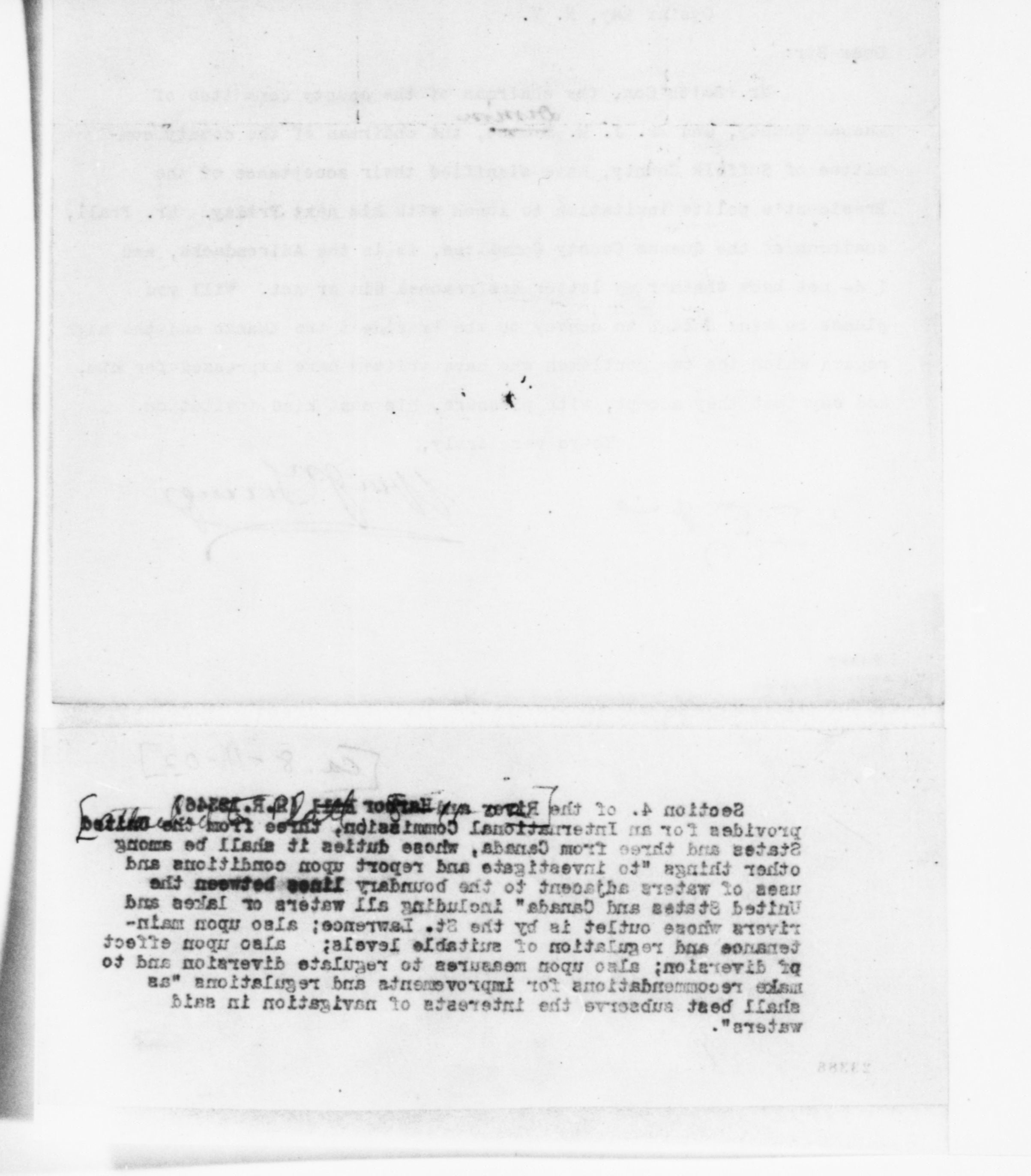 Scanned image of the current content page