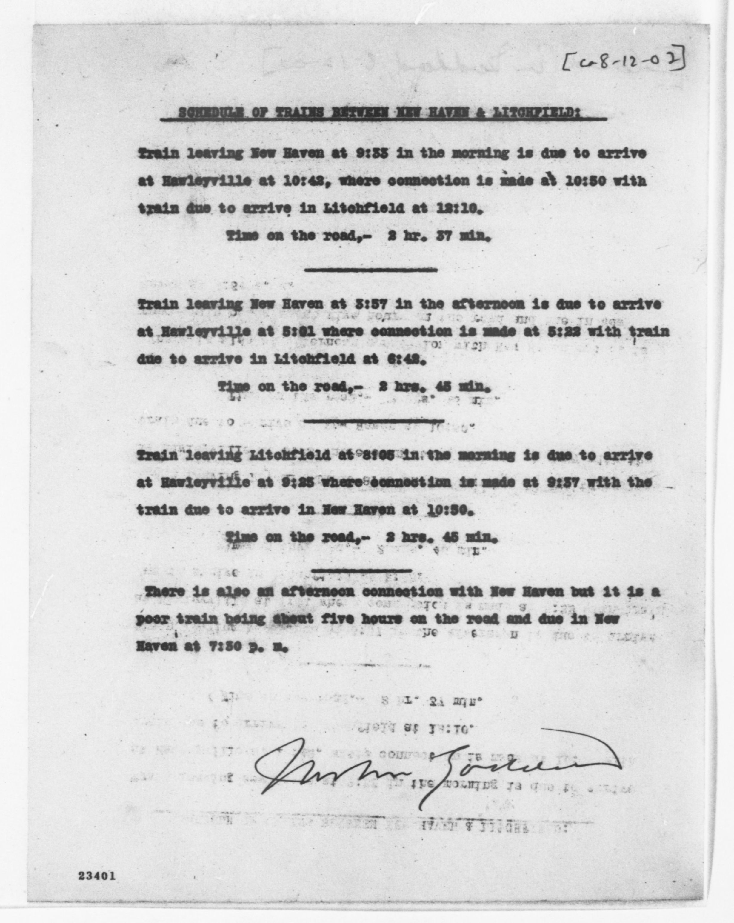 Scanned image of the current content page