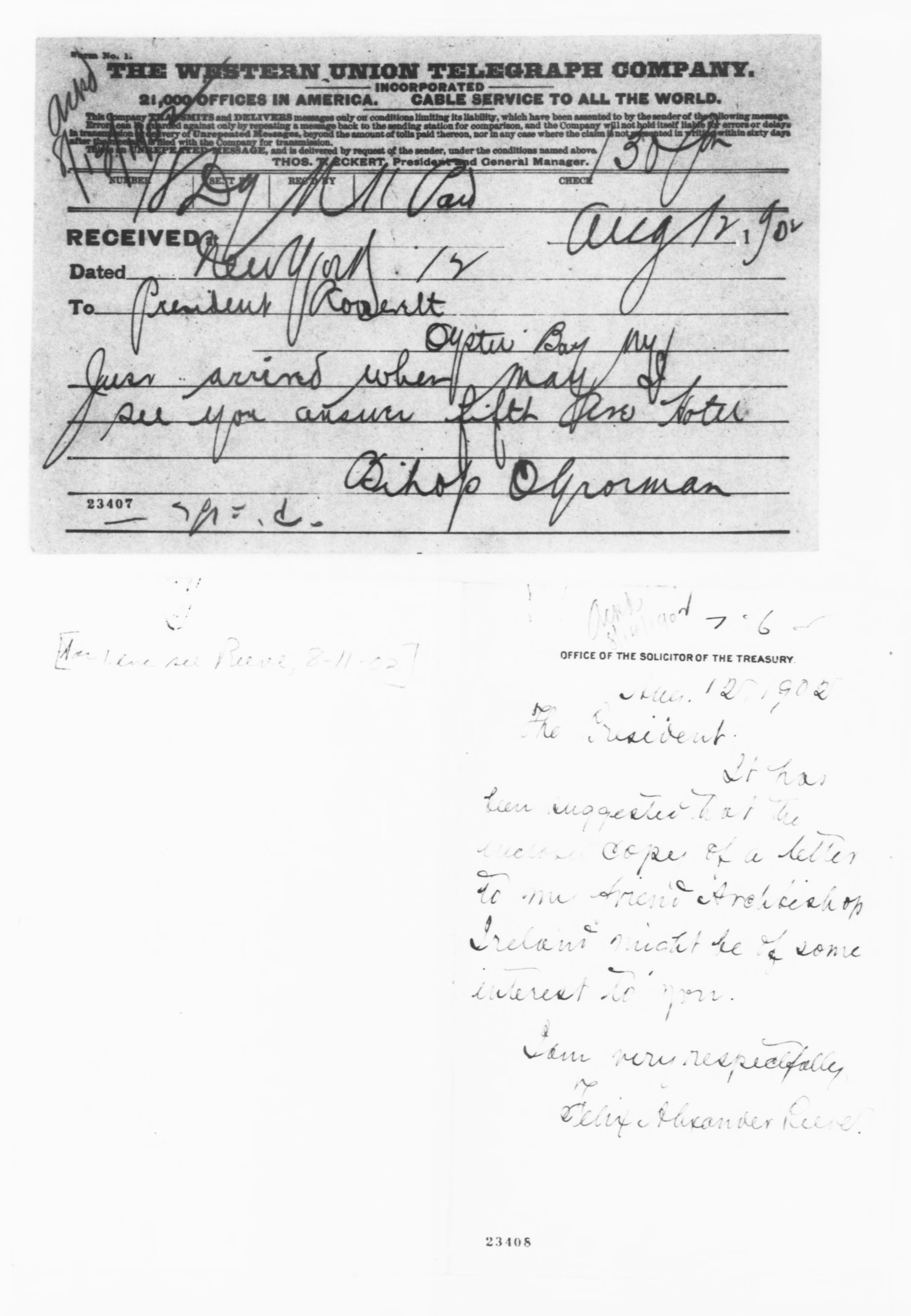 Scanned image of the current content page