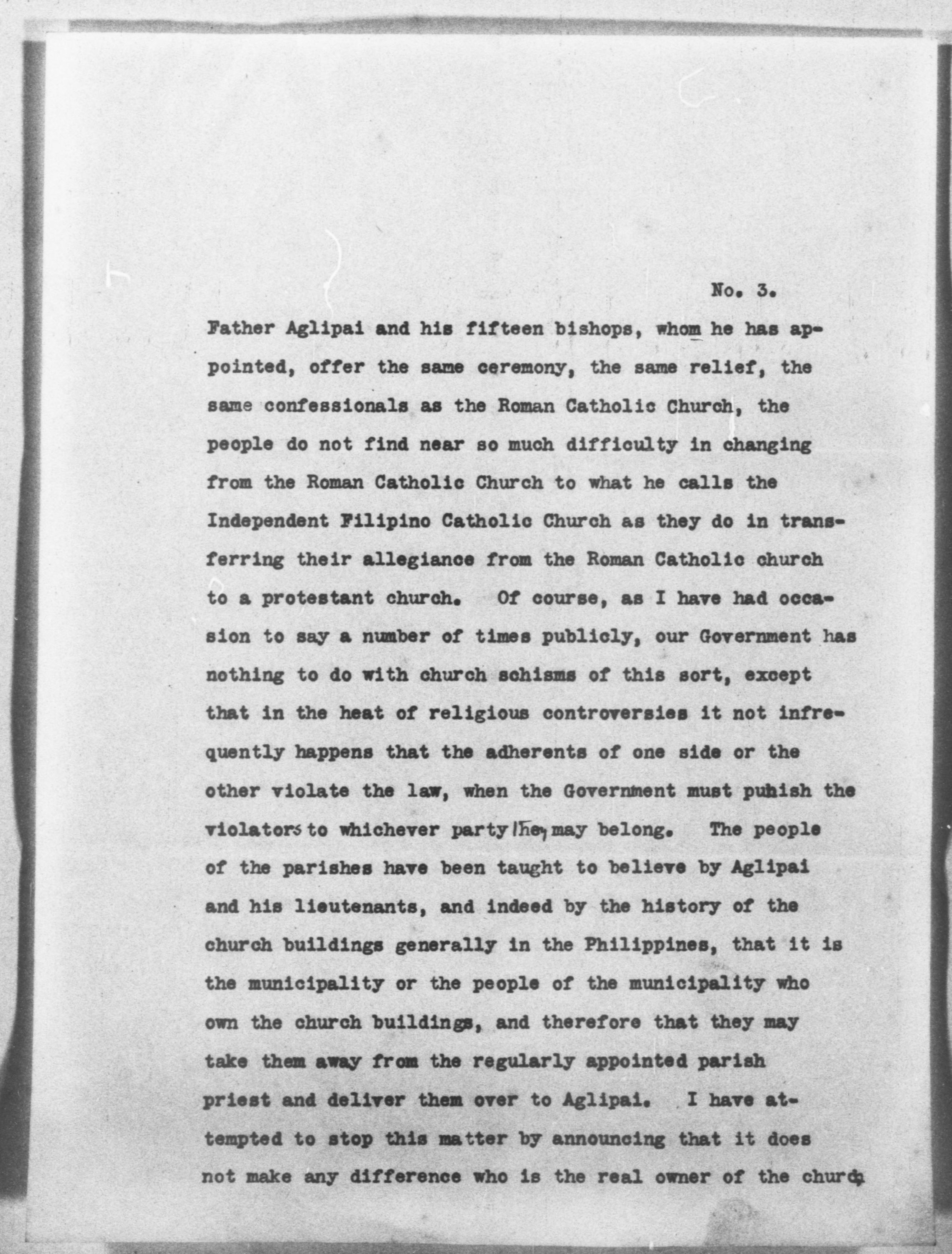 Scanned image of the current content page