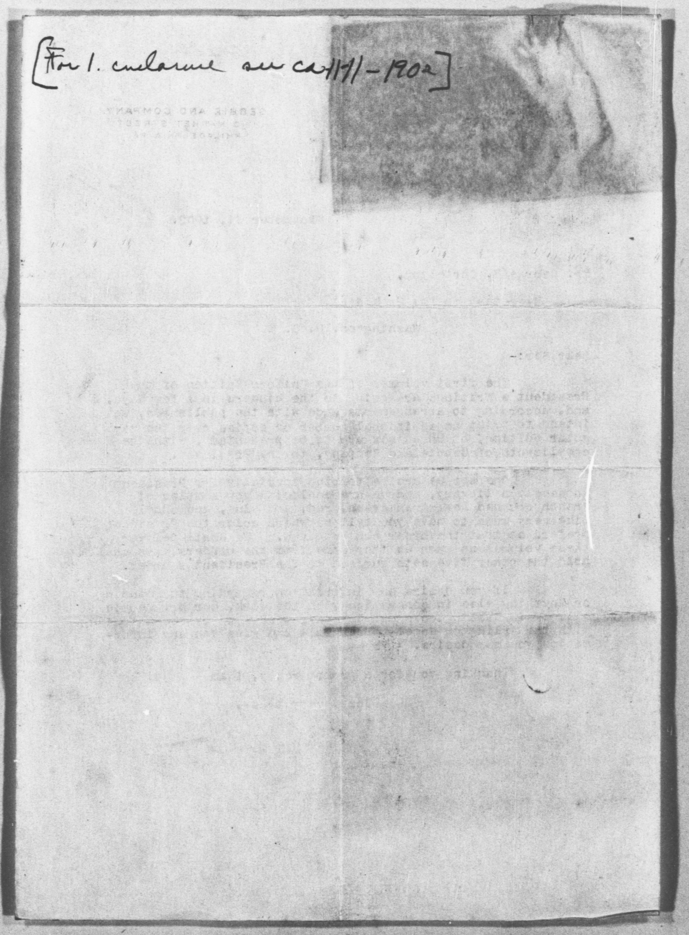 Scanned image of the current content page