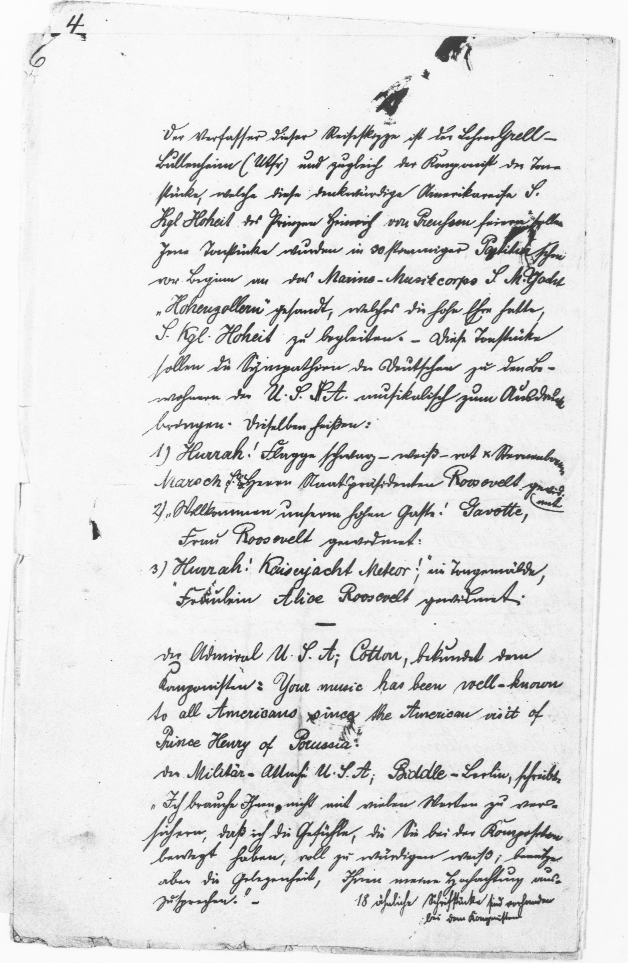 Scanned image of the current content page