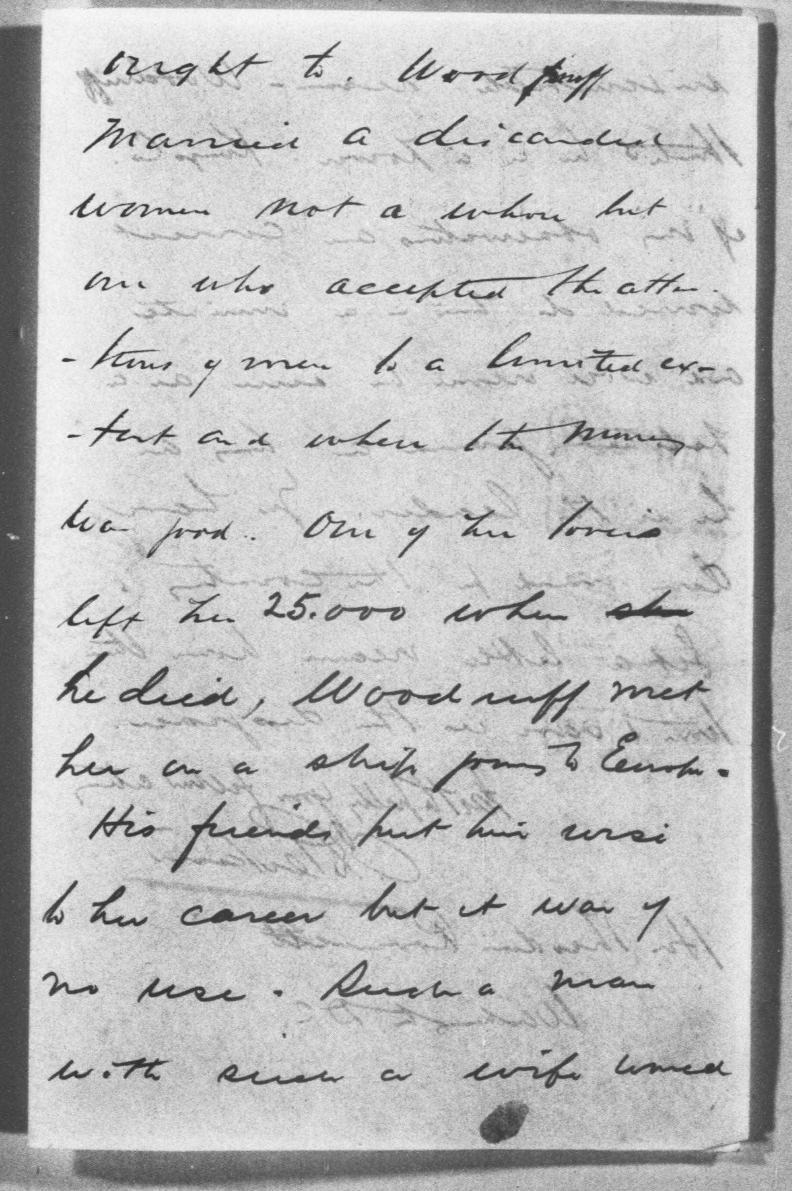 Scanned image of the current content page