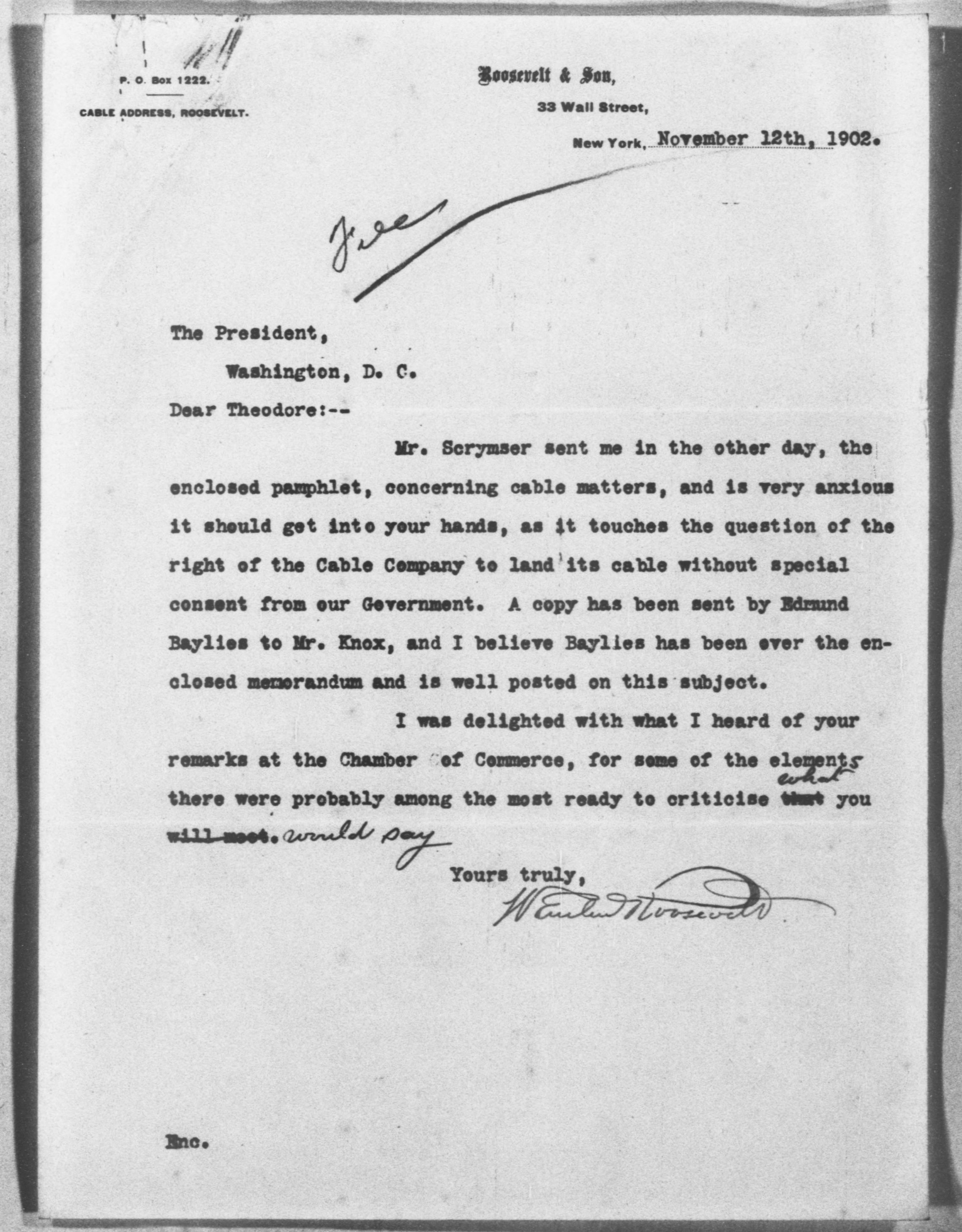 Scanned image of the current content page