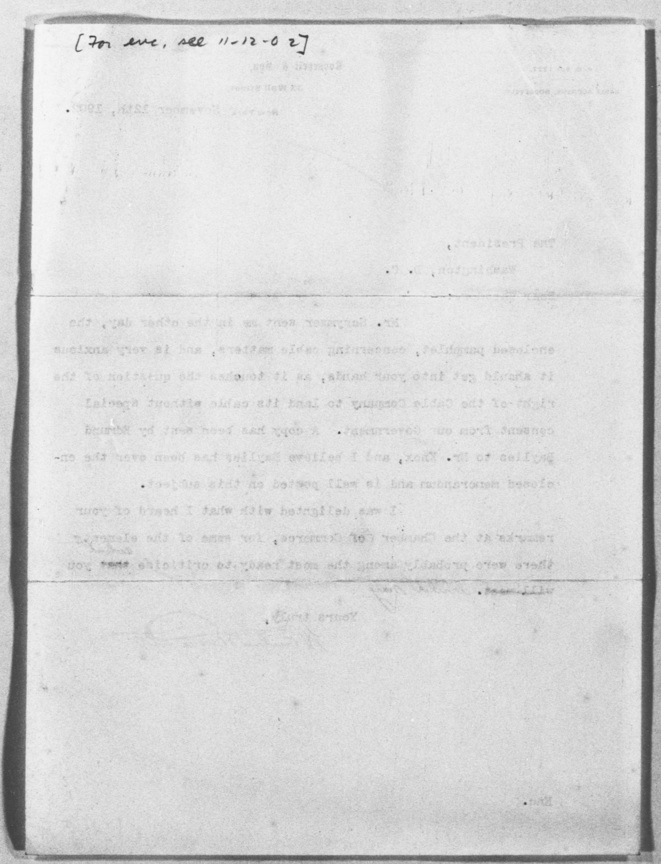 Scanned image of the current content page