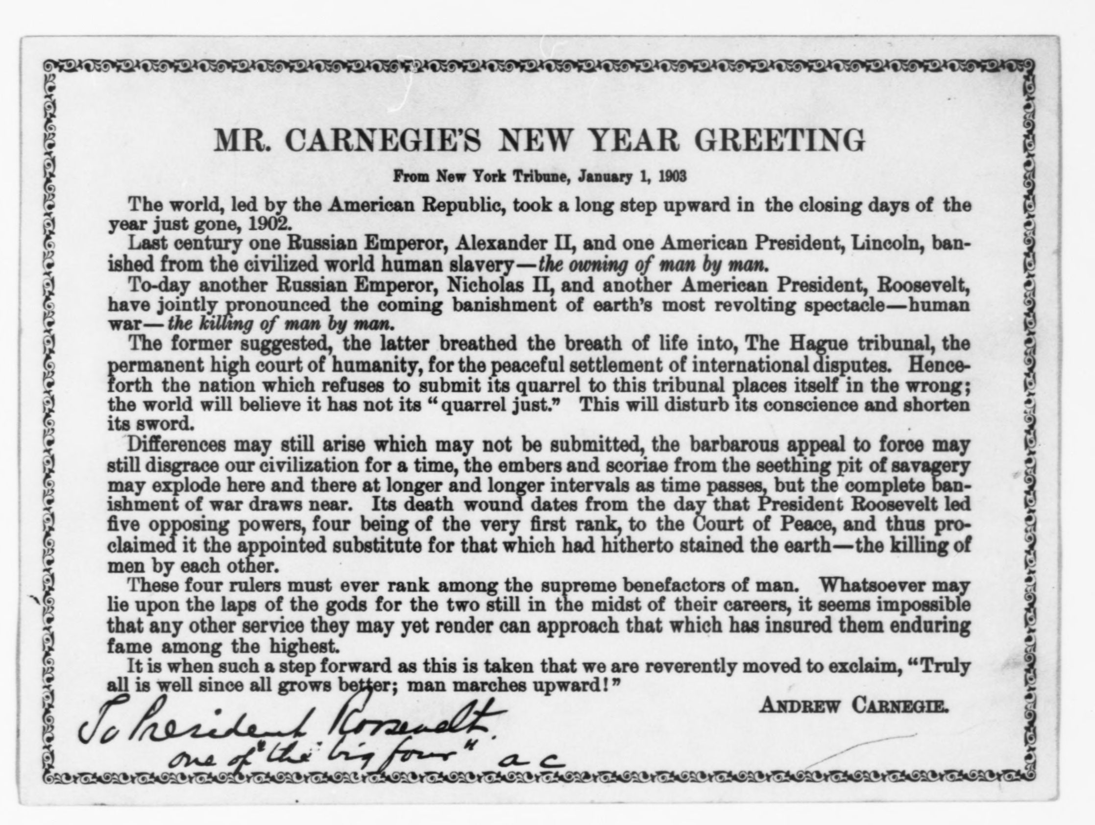 Scanned image of the current content page