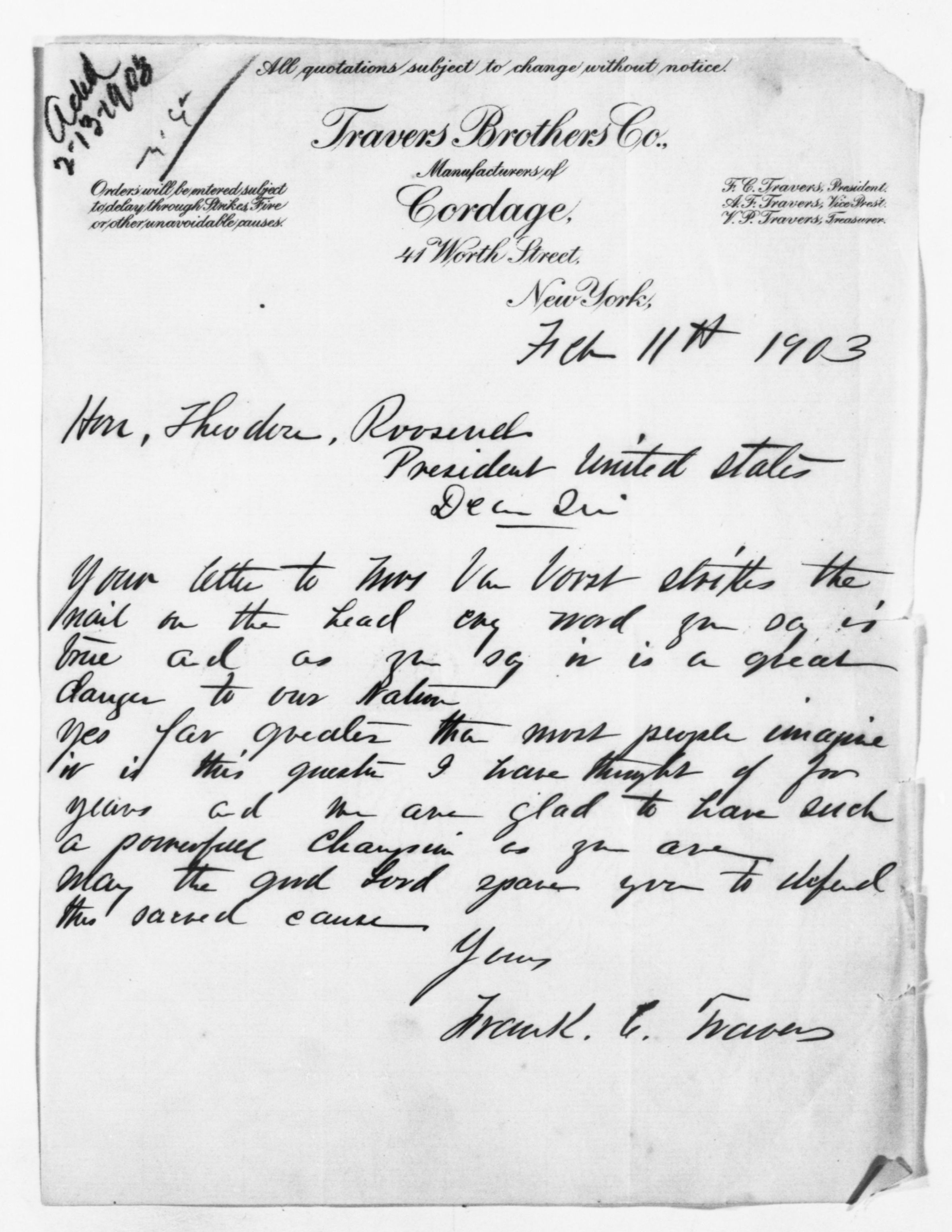 Scanned image of the current content page