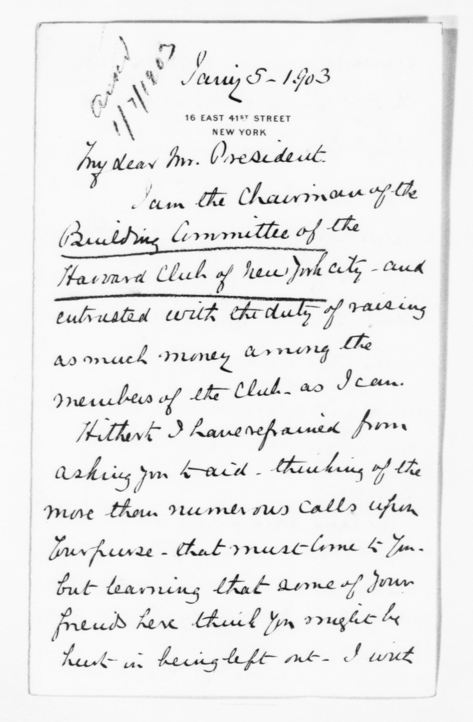 Scanned image of the current content page