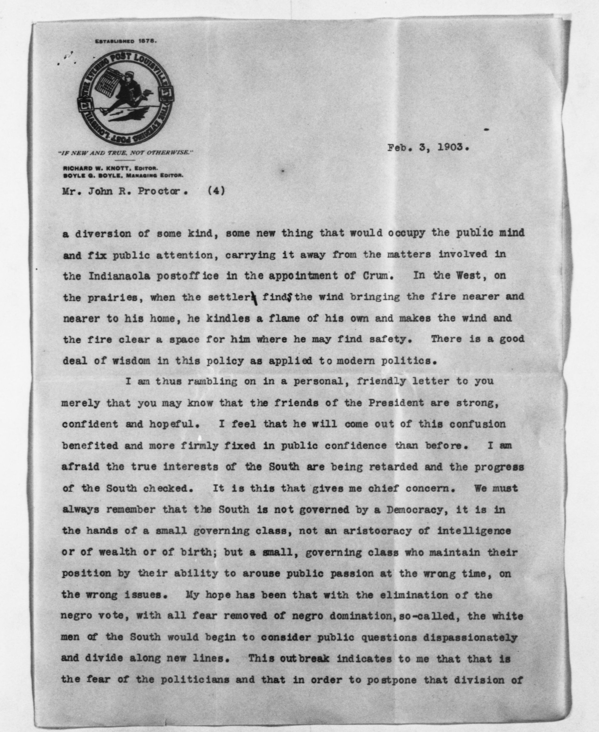 Scanned image of the current content page