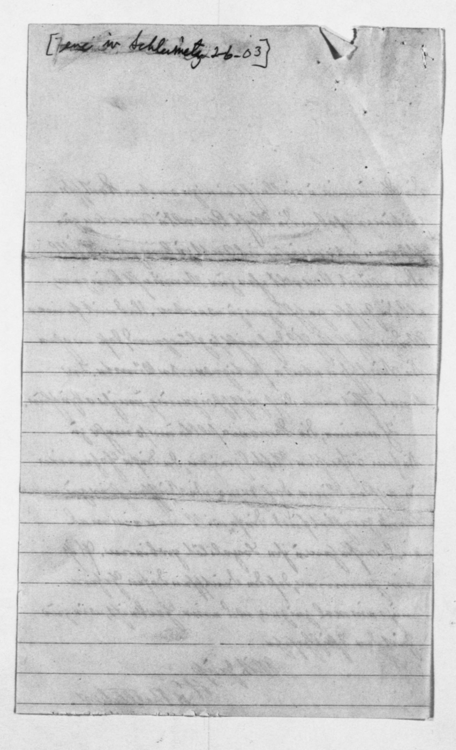 Scanned image of the current content page