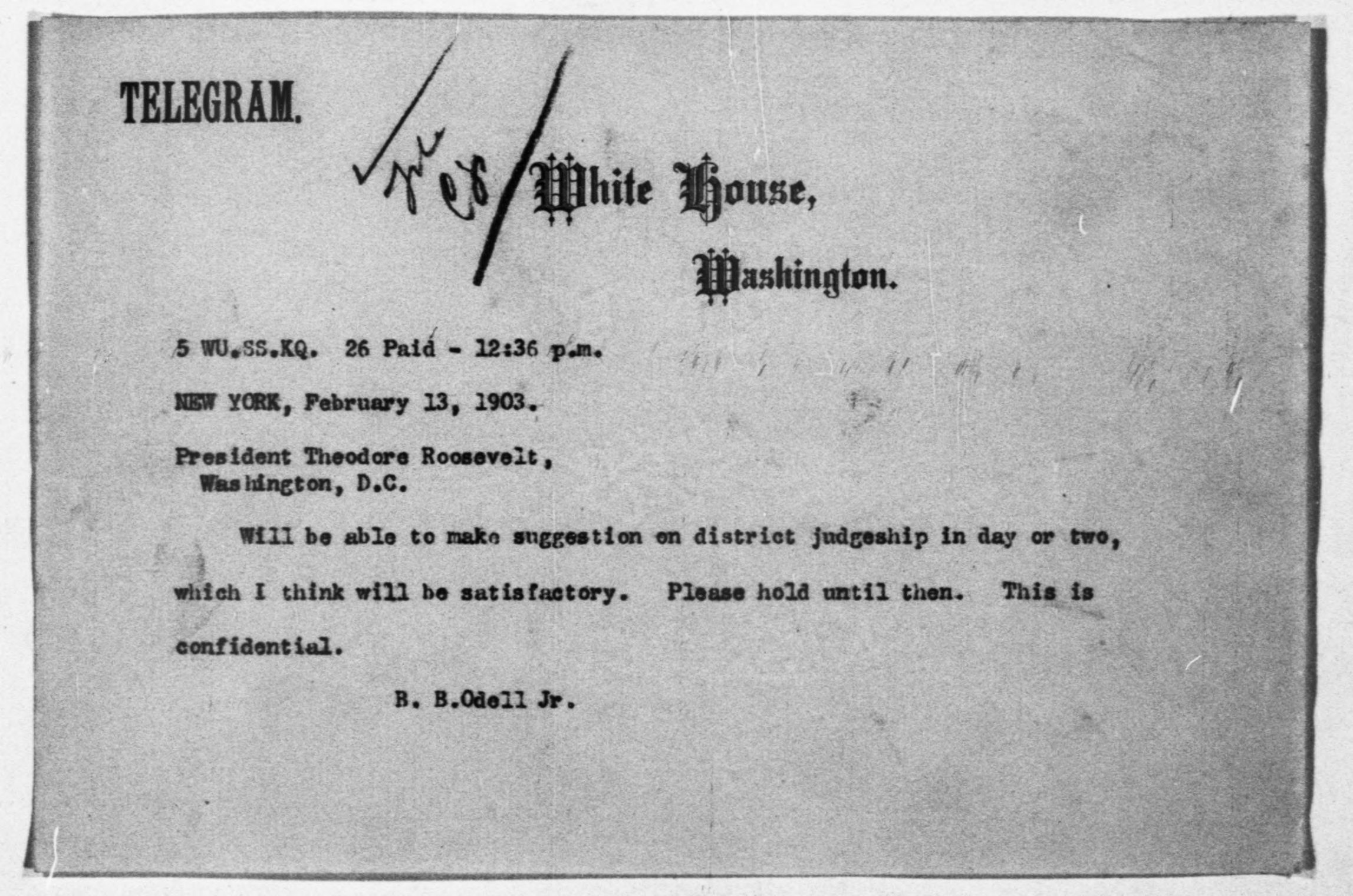 Scanned image of the current content page